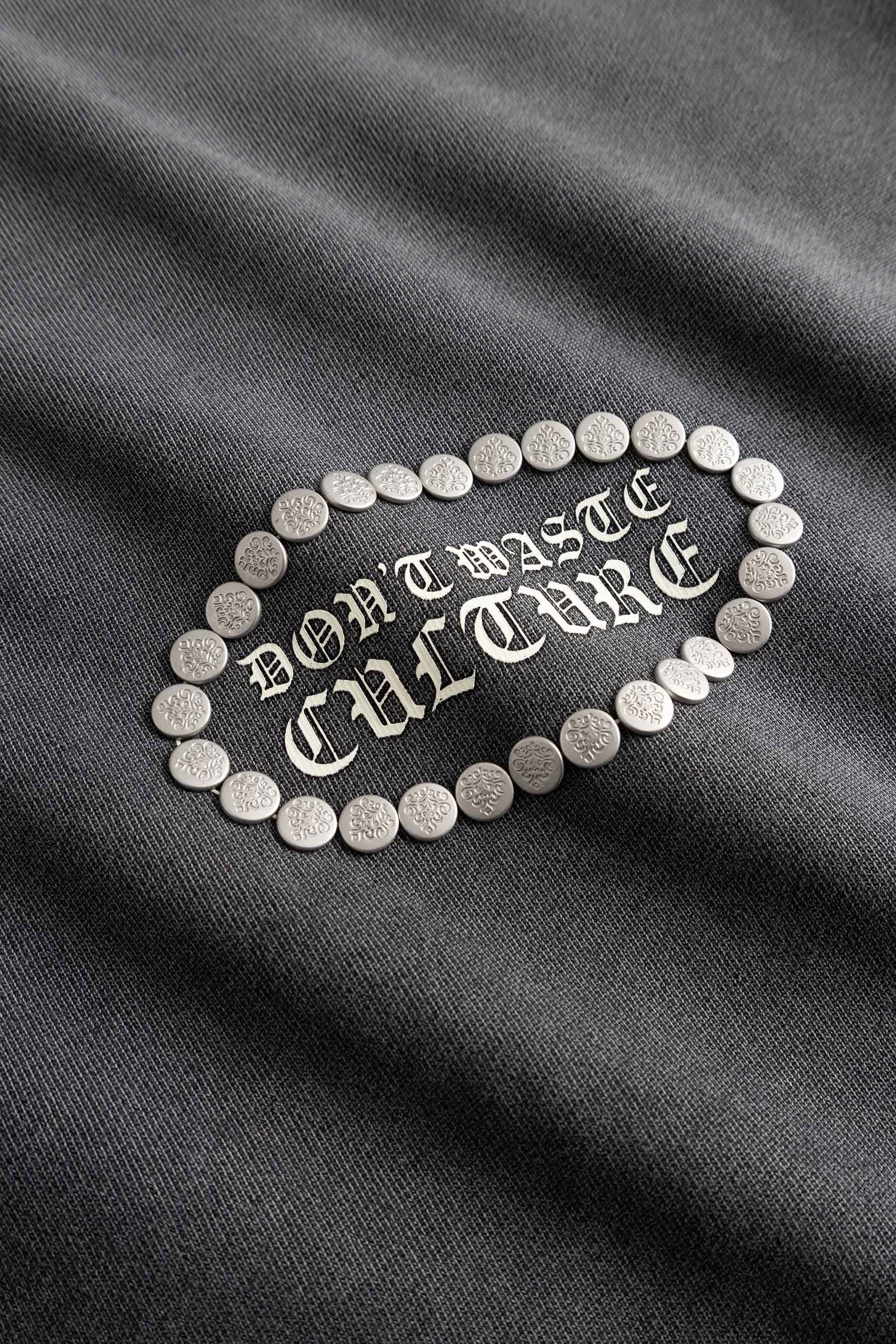 DON’T WASTE CULTURE ALUNE T-SHIRT | BLACK