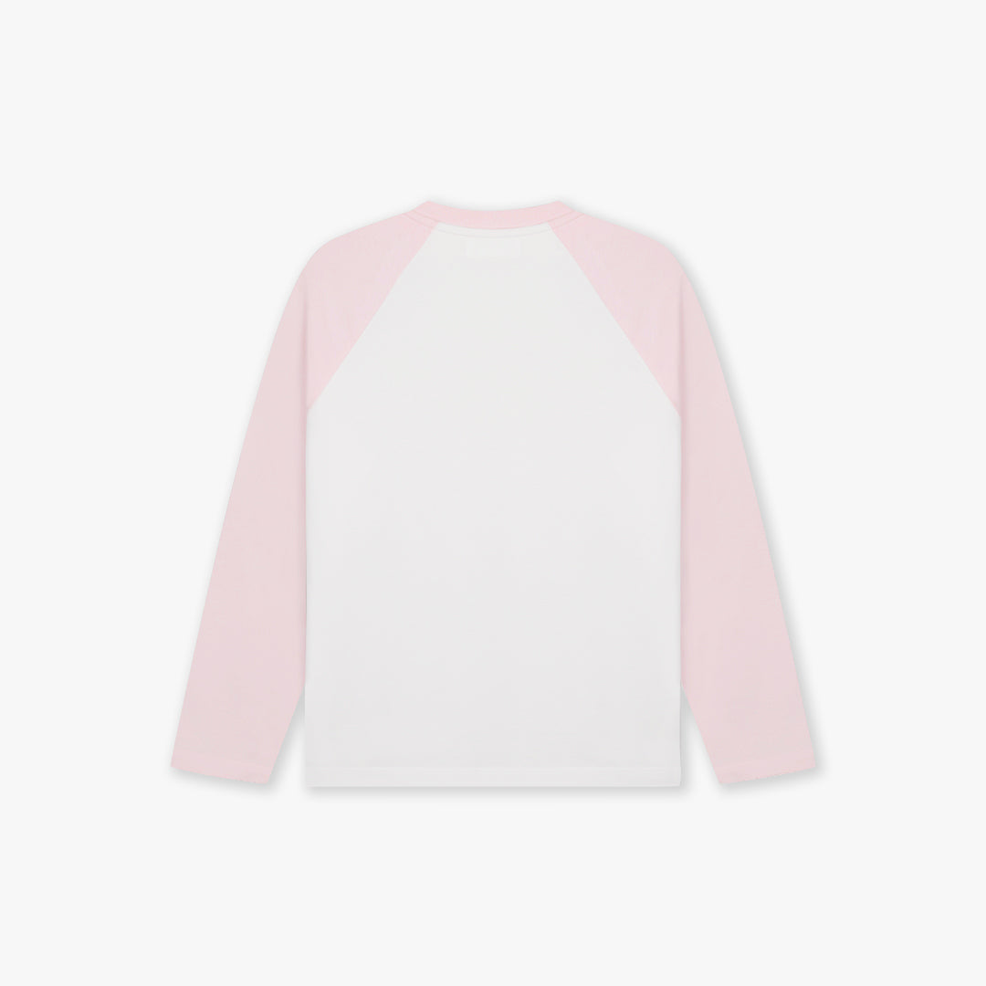 Croyez Fraternité Raglan Longsleeve | White