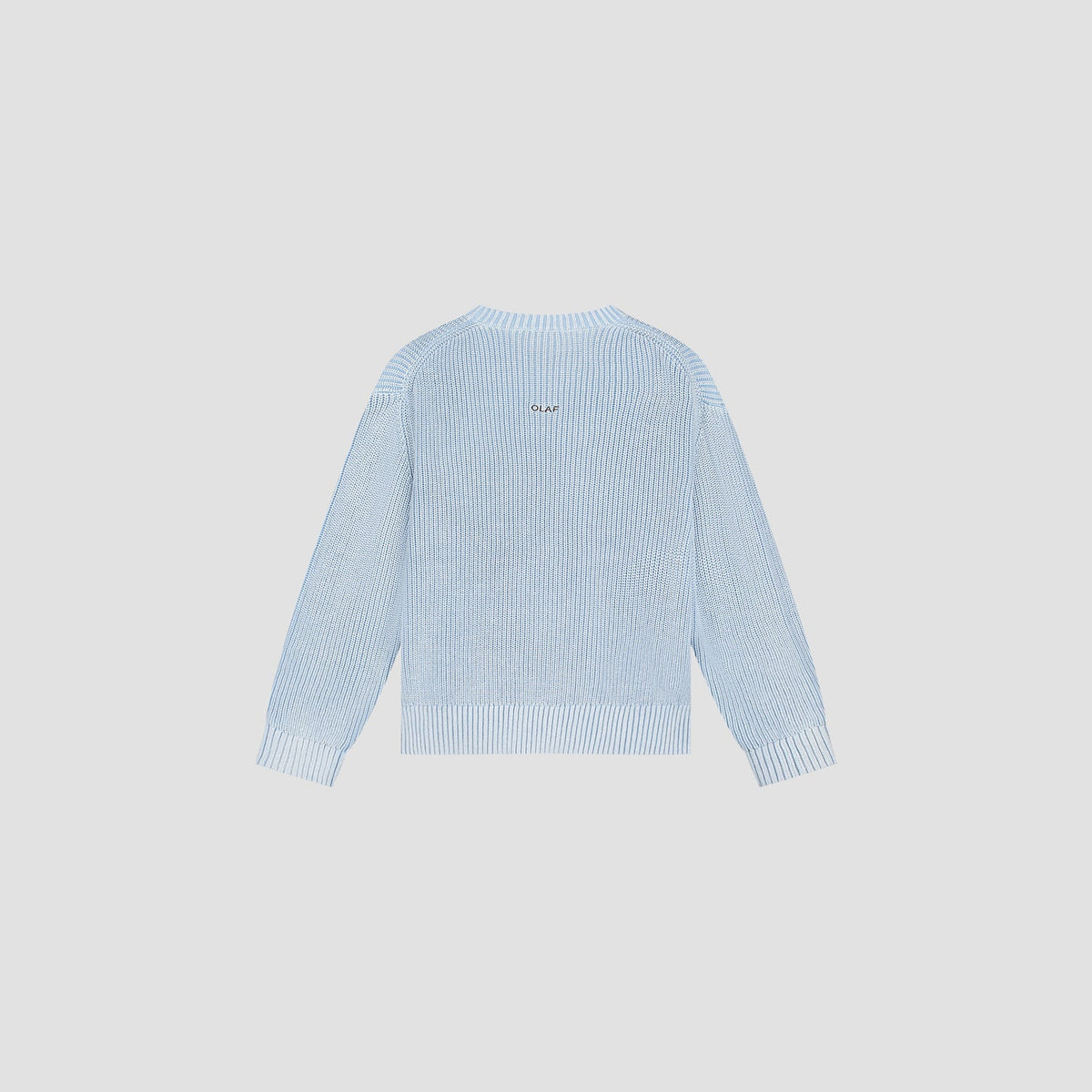 OLAF WASHED KNITTED ESSENTIAL CREW NECK - WINDSURFER
