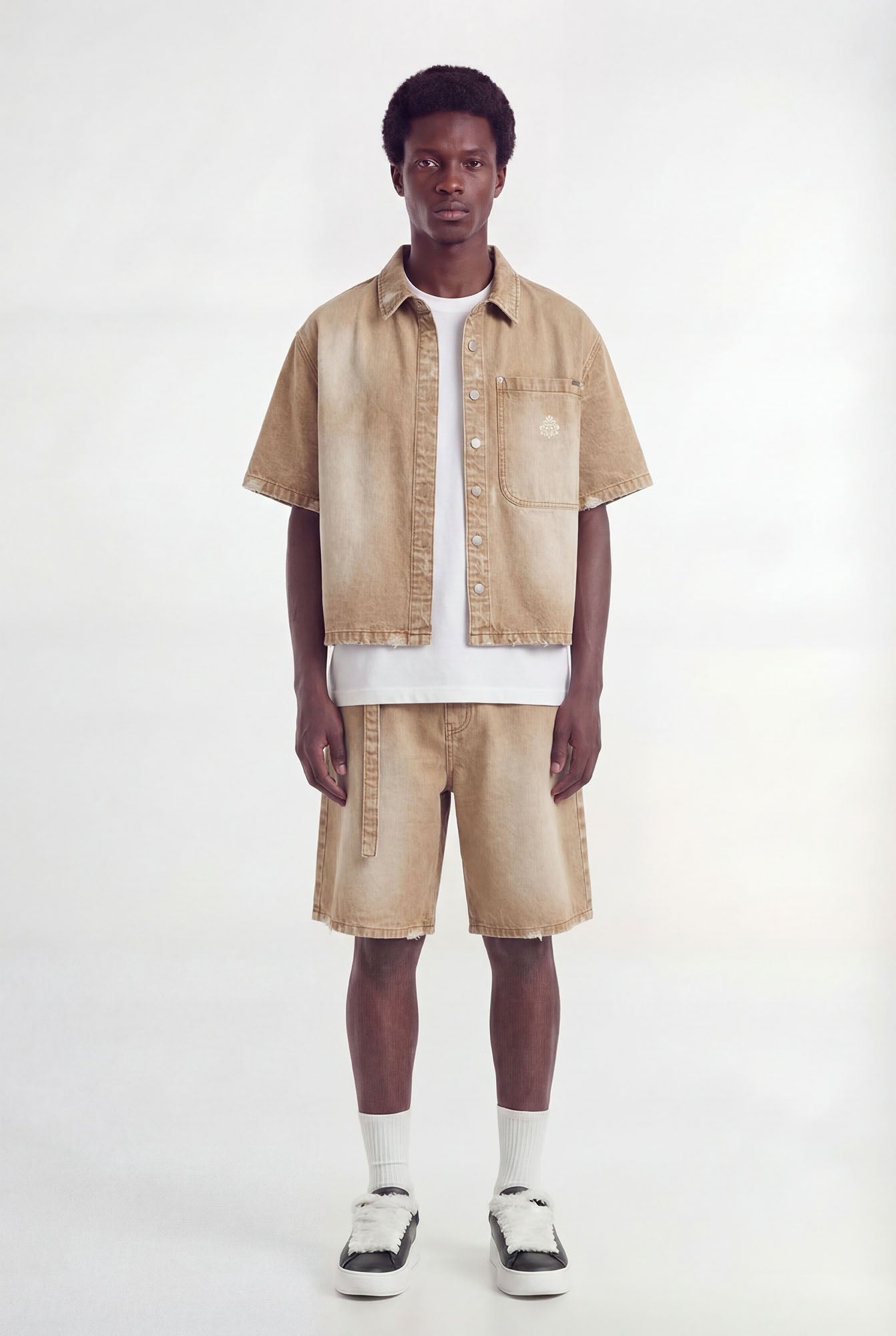 DON’T WASTE CULTURE Fenric Shirt Brown
