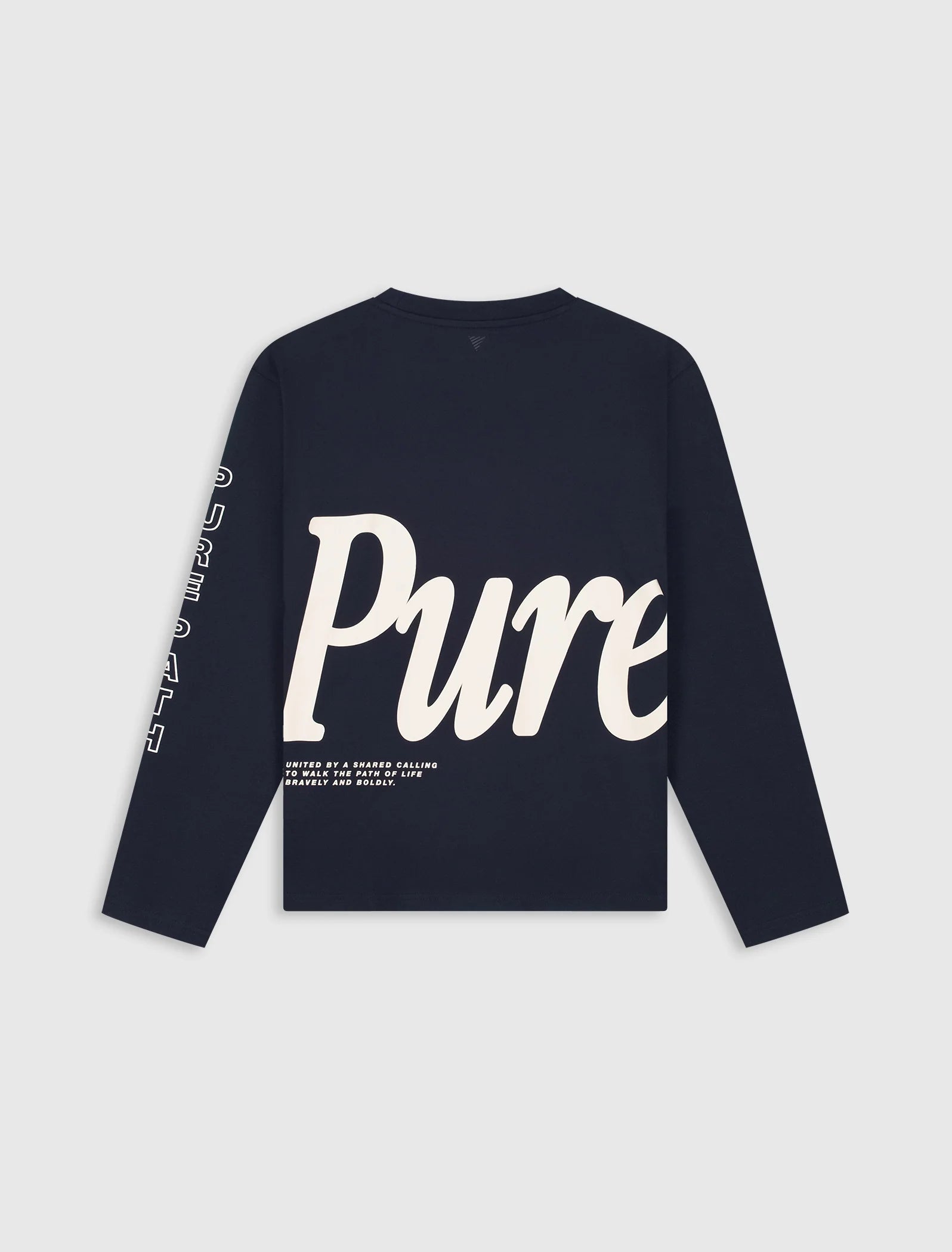 PURE PATH PURE LONGSLEEVE T-SHIRT Dark Navy