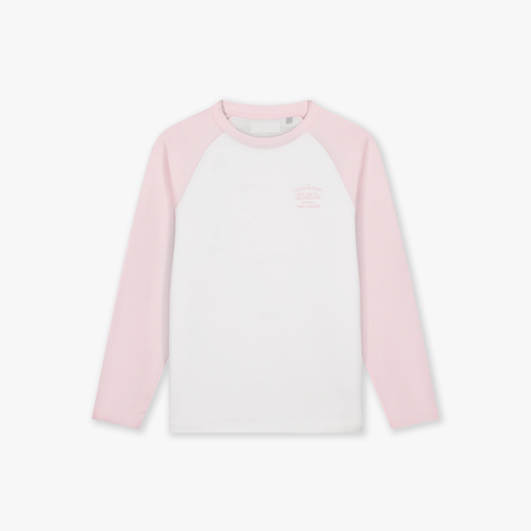 Croyez Fraternité Raglan Longsleeve | White