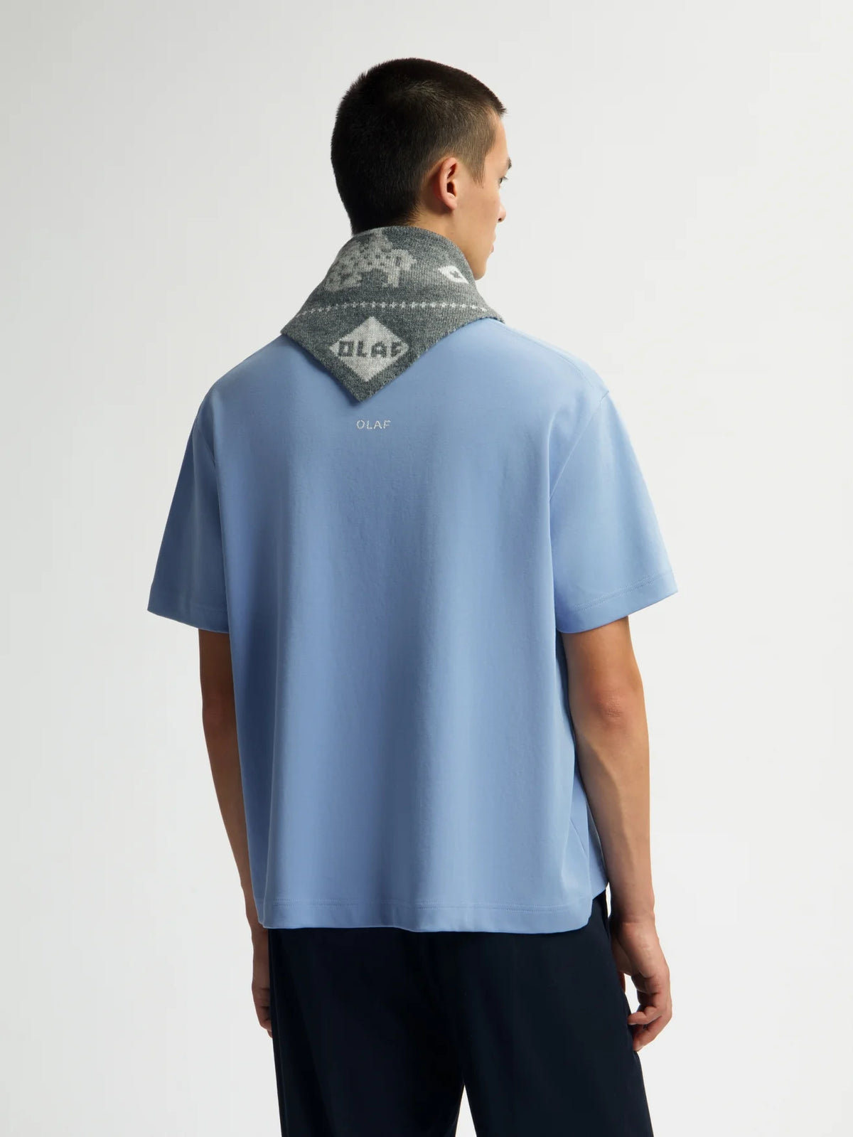 OLAF ESSENTIAL TEE Dusty Blue