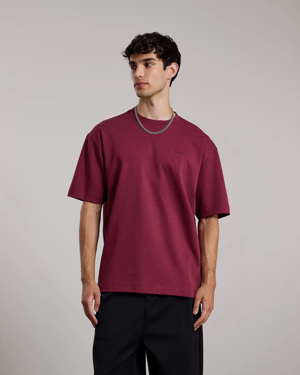 AEDEN DAX TEE | BORDEAUX