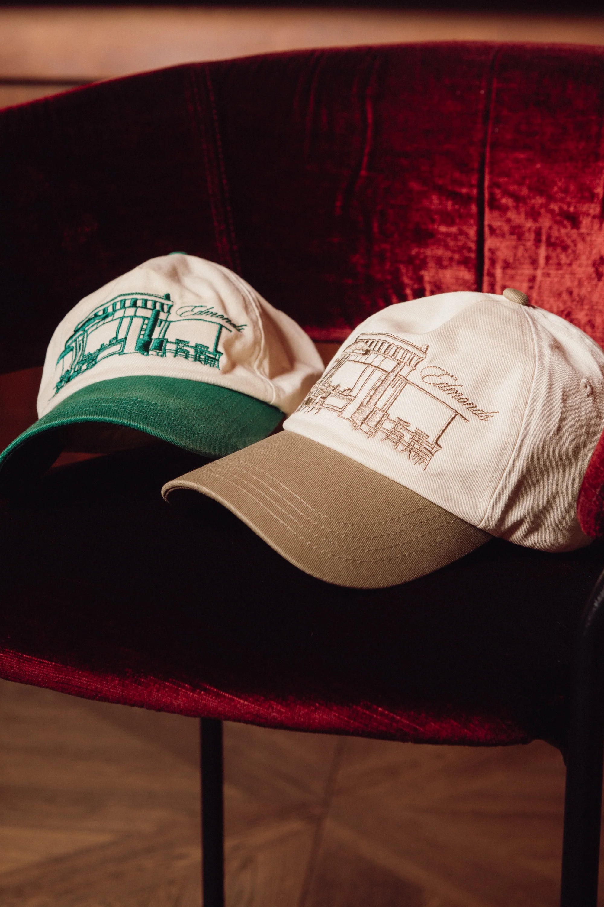 EDMONDS Café cap - Sand