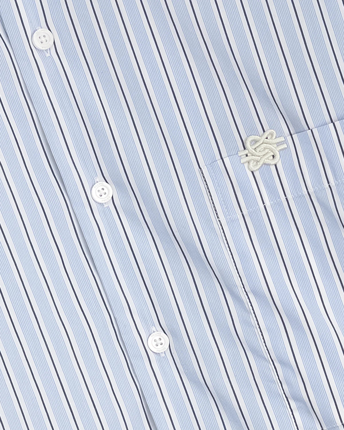 FILLING PIECES Dress Shirt Striped Skyway