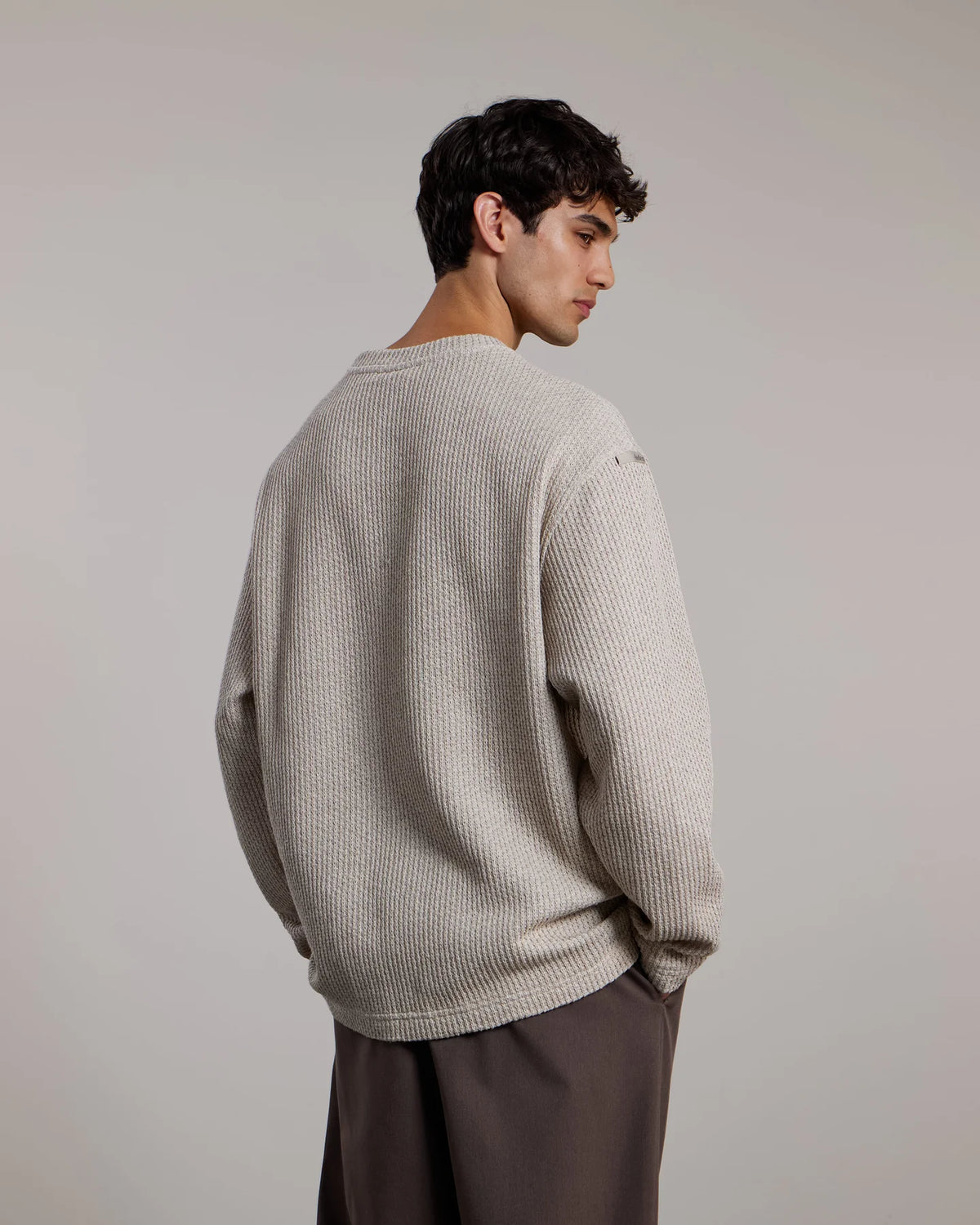 AEDEN JAYDEN LS TEE | SAND