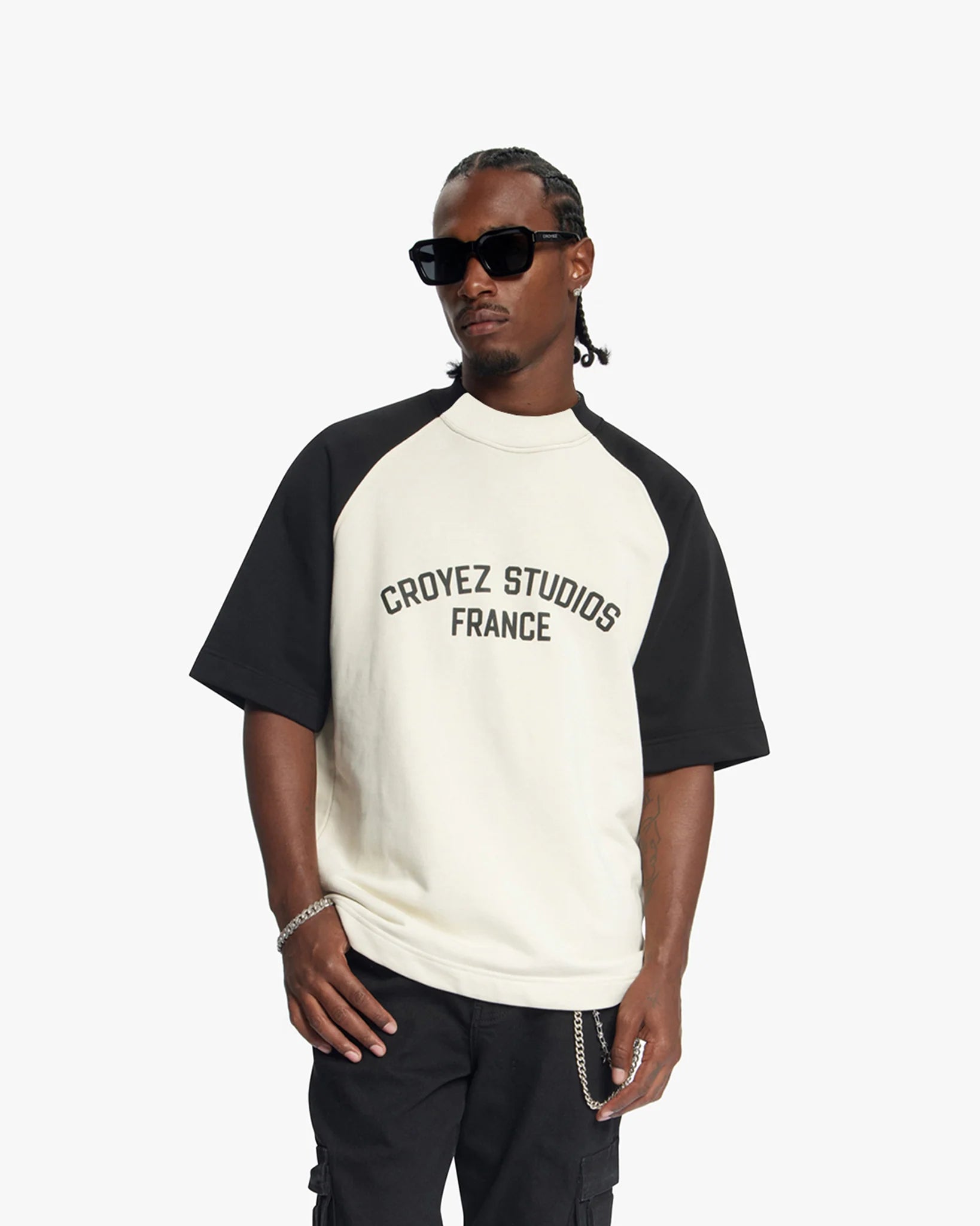Croyez Studios Raglan T-Shirt | Light Beige