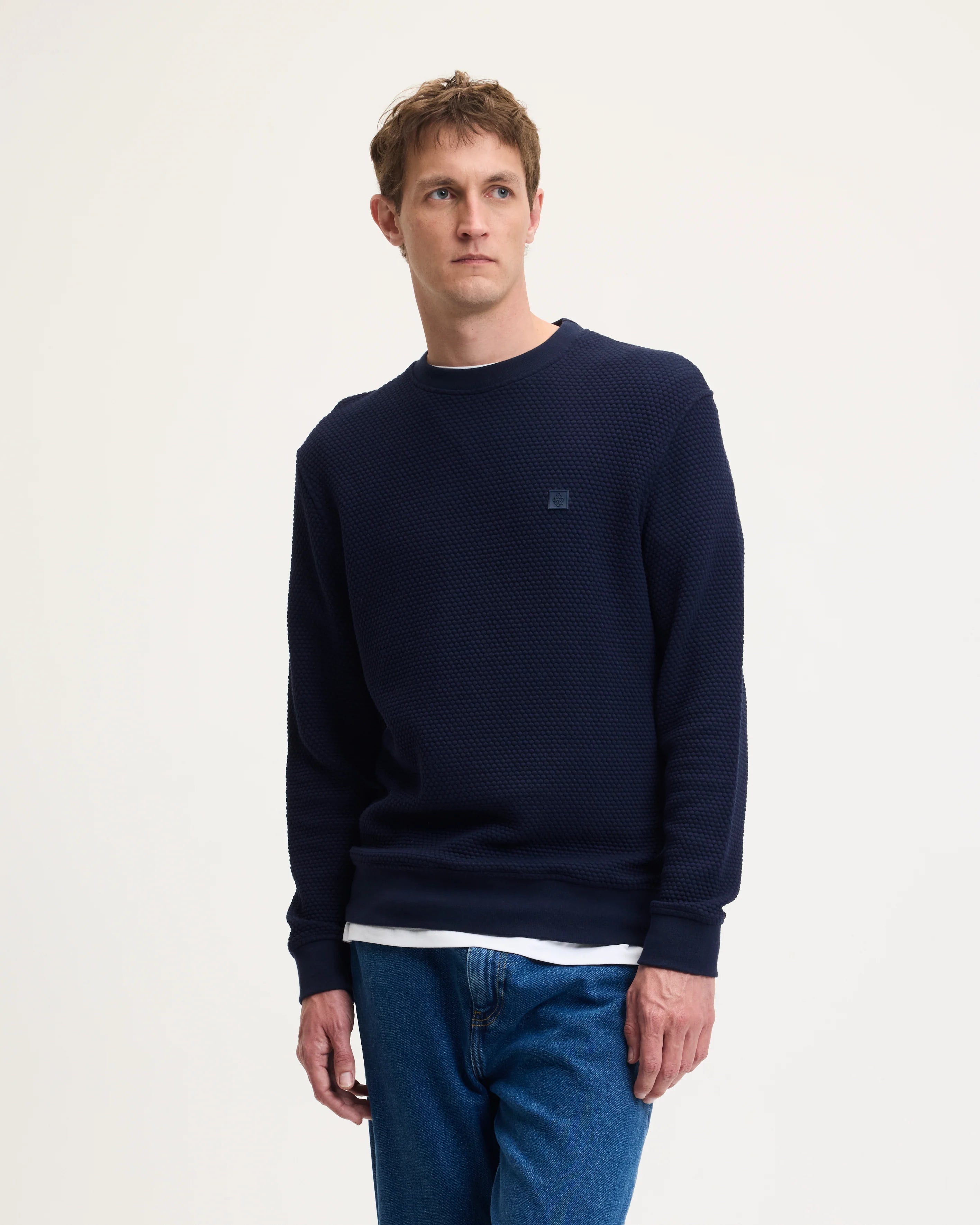 GOOD PEOPLE Leroy Sweater Navy