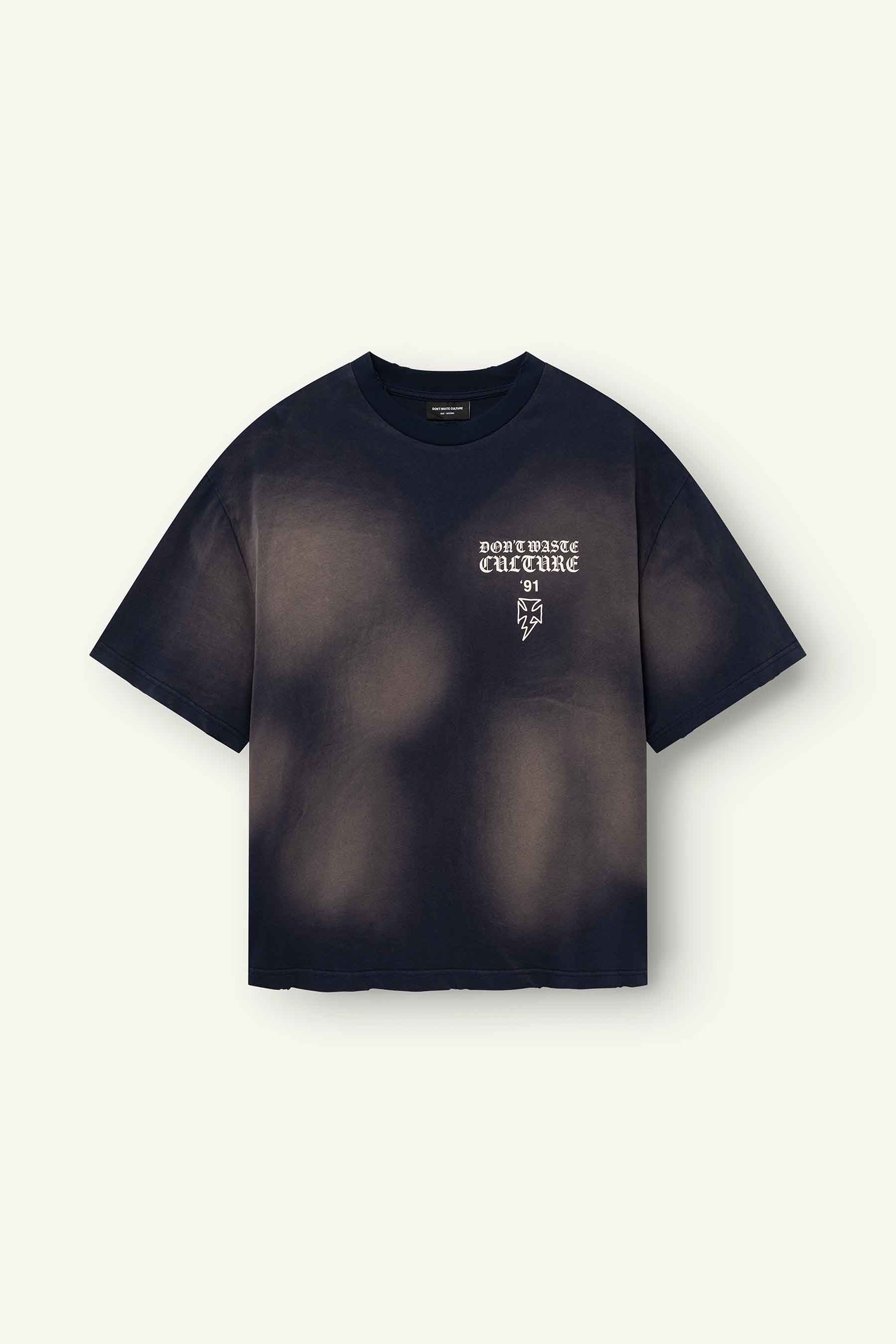 DON’T WASTE CULTURE THUNDER T-SHIRT | FADED NAVY