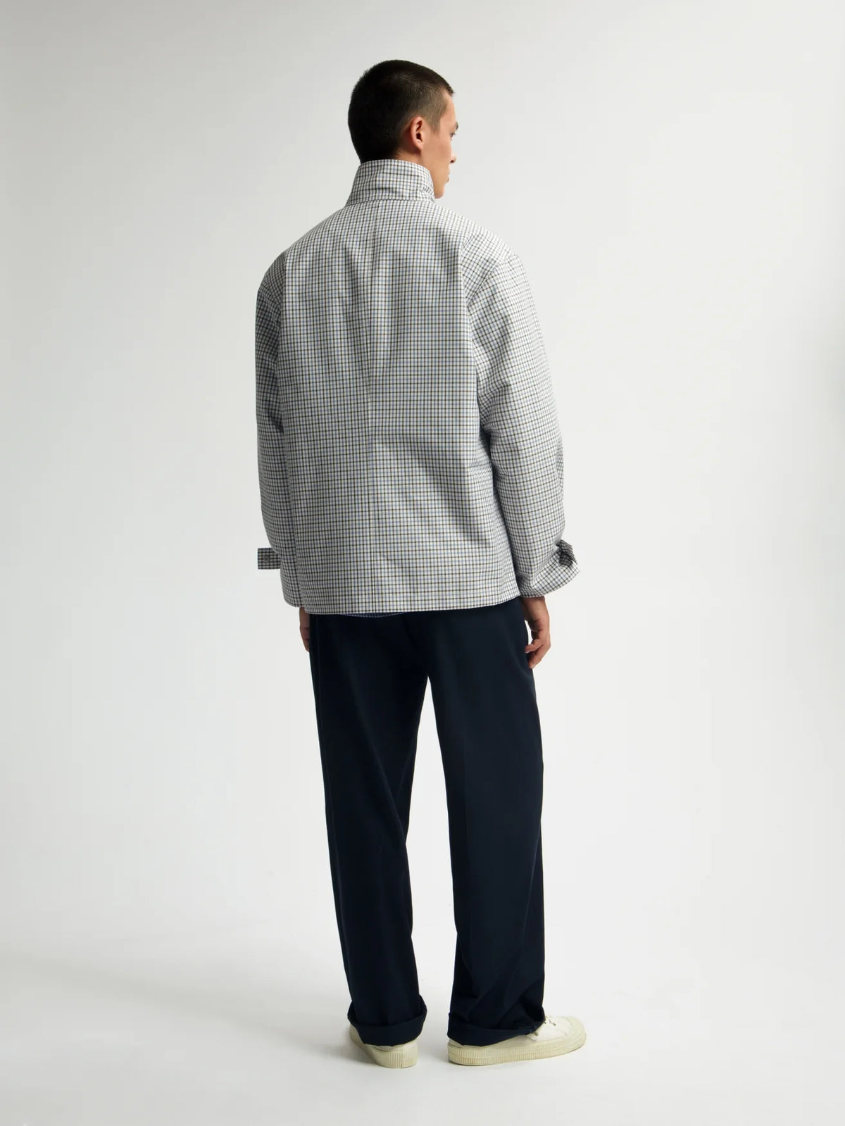 OLAF OVERSIZED UTILITY JACKET Bracken/Dusty Blue