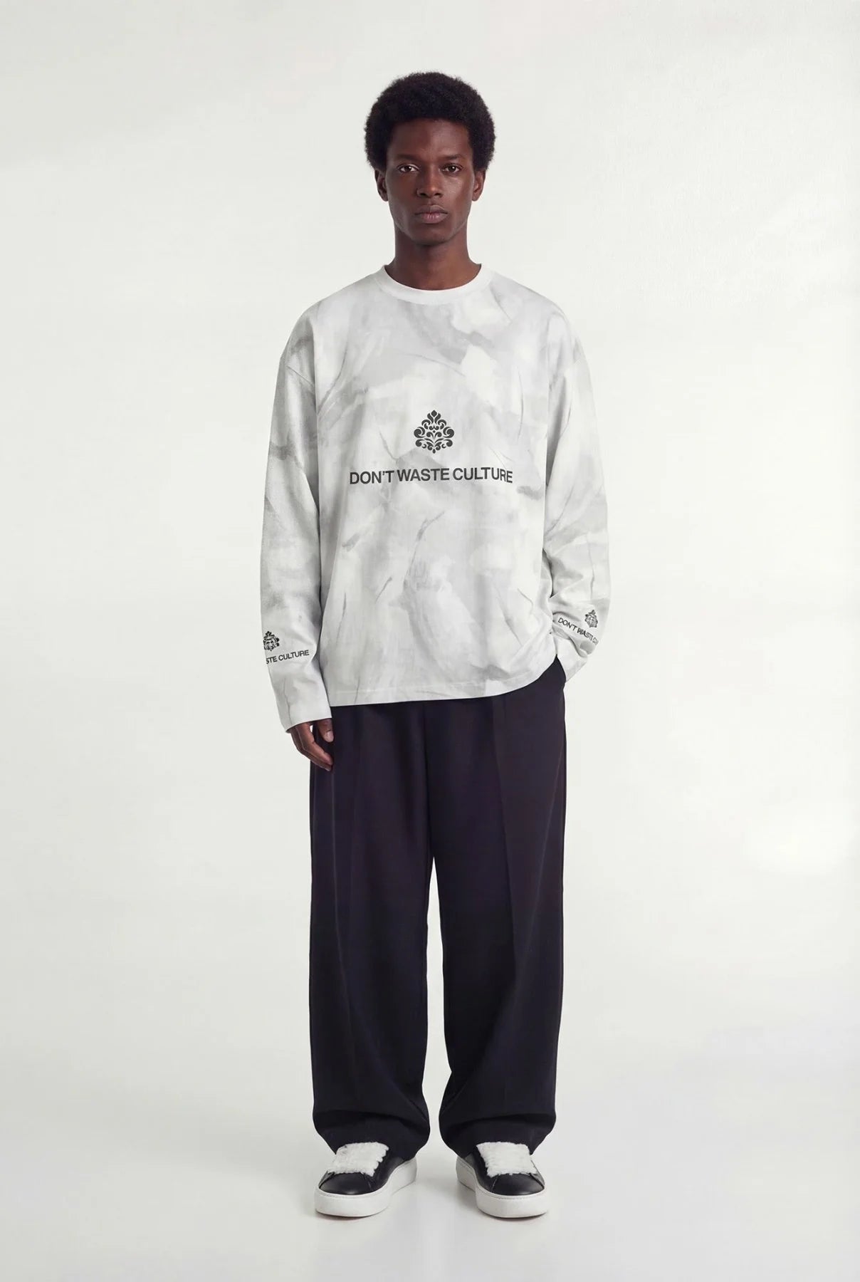 DON’T WASTE CULTURE ZADA LONGSLEEVE | OFF-WHITE