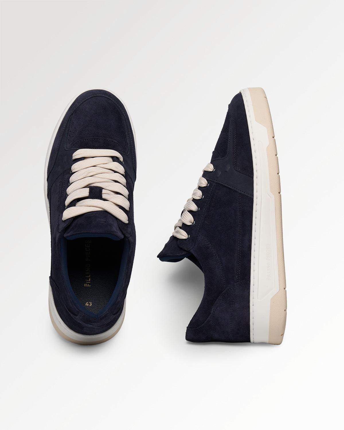 FILLING PIECES LOW VISE SUÈDE Navy