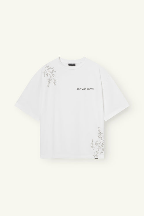 DON’T WASTE CULTURE MORIKAE T-SHIRT | OFF-WHITE
