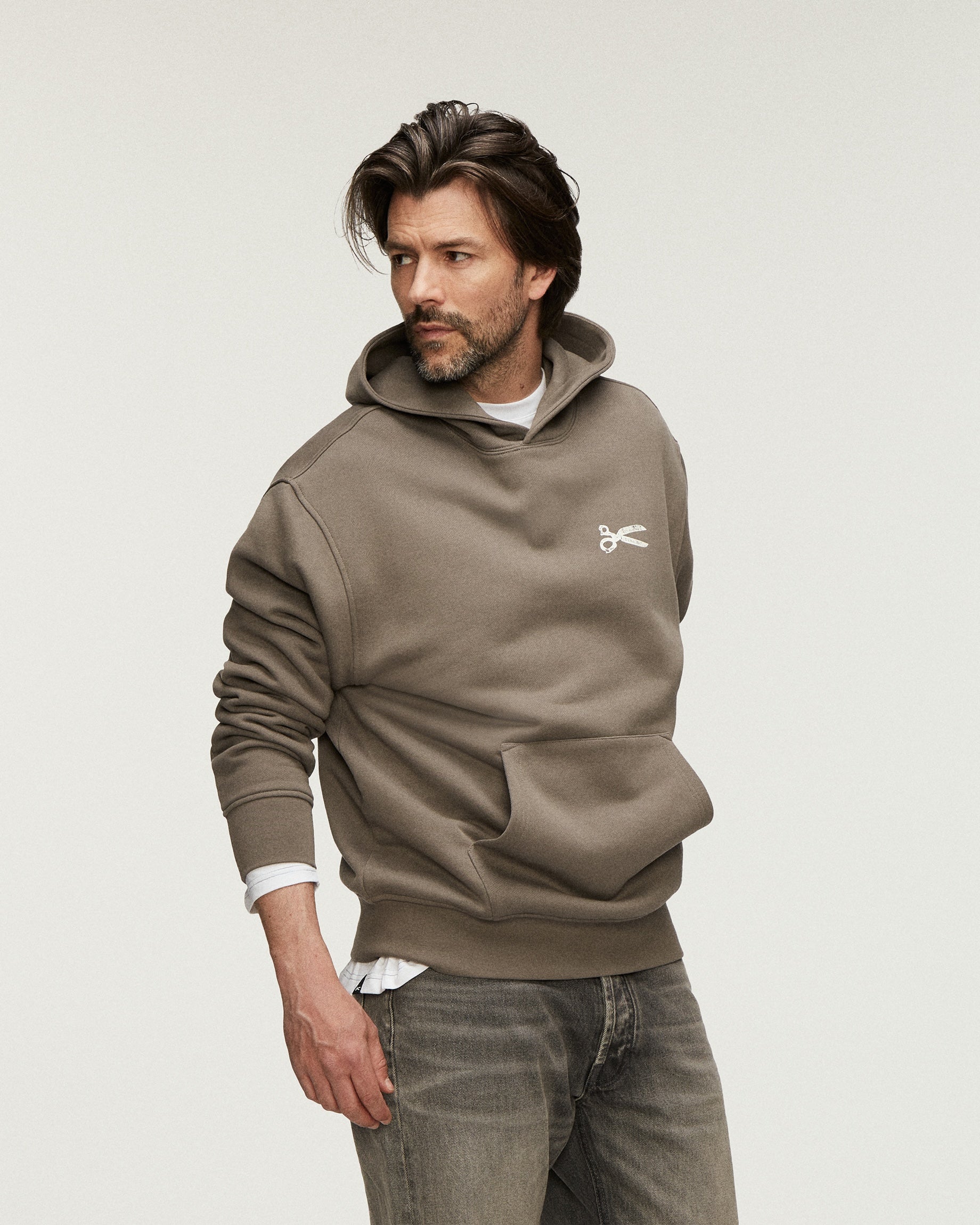 DENHAM BLOSSOM SWEAT | Grey
