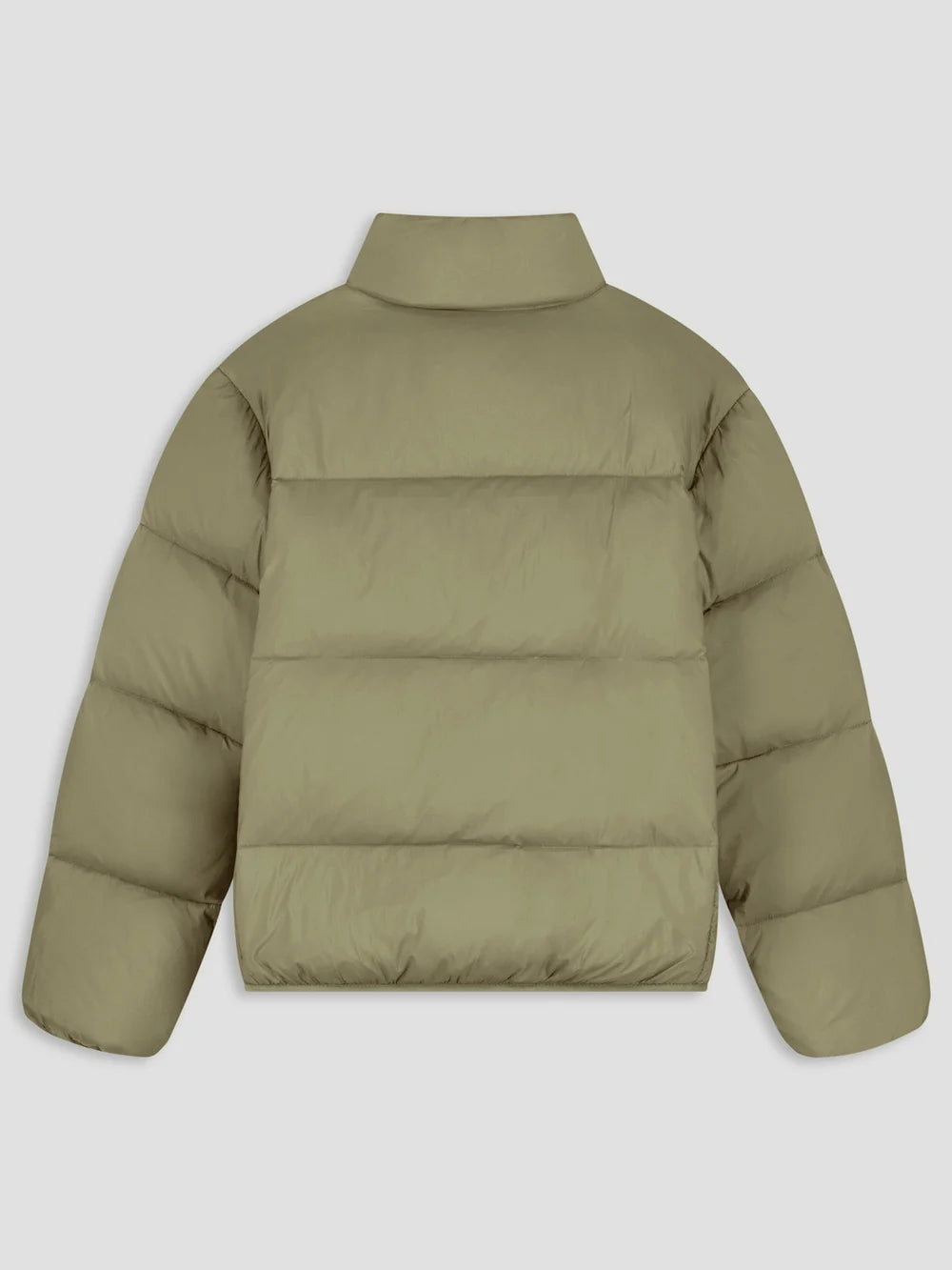 LAW OF THE SEA HAZE SHORT PUFFER JACKET Martini Olive