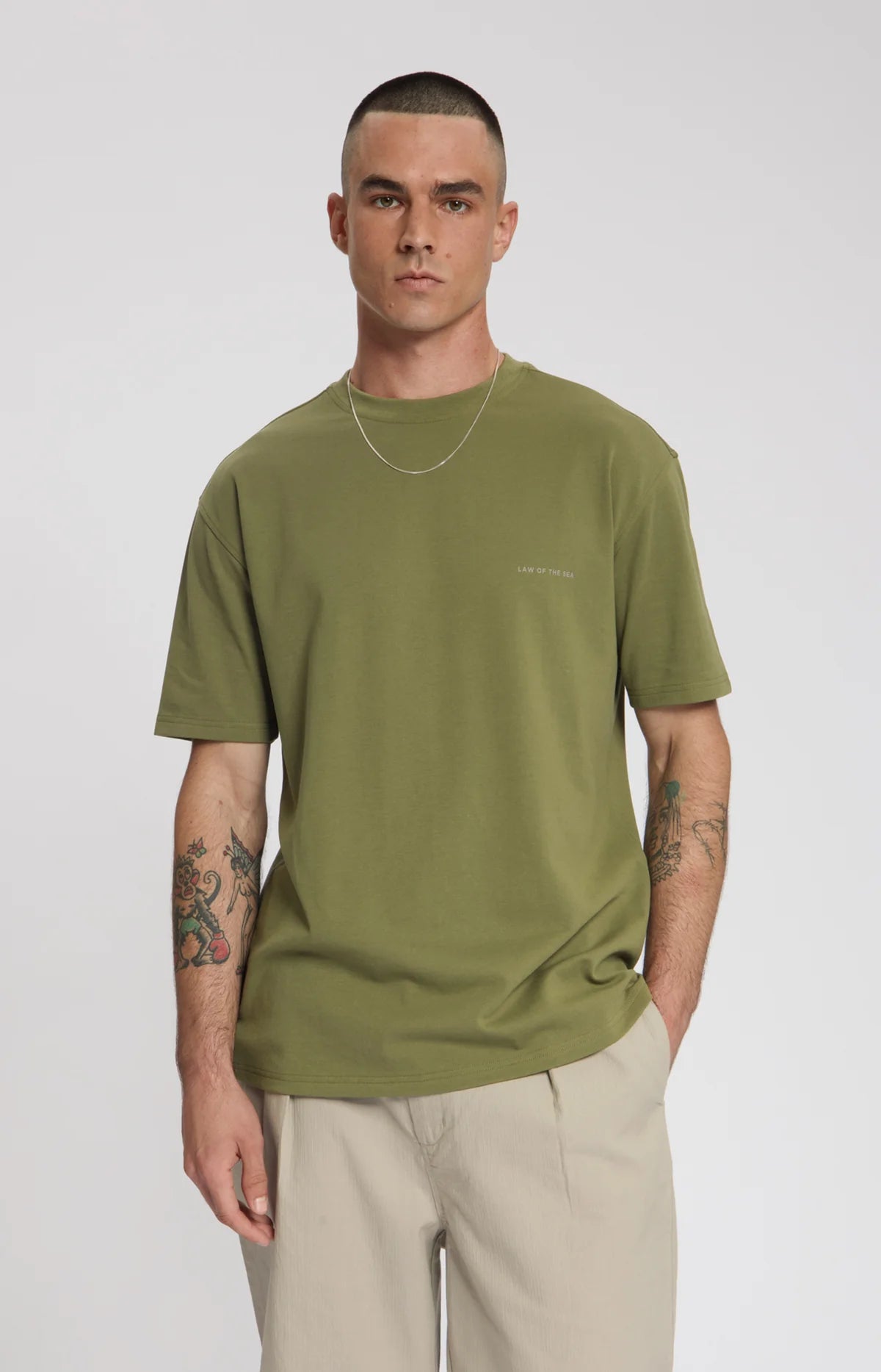 JOURNEY ARTWORK T-SHIRT Martini Olive