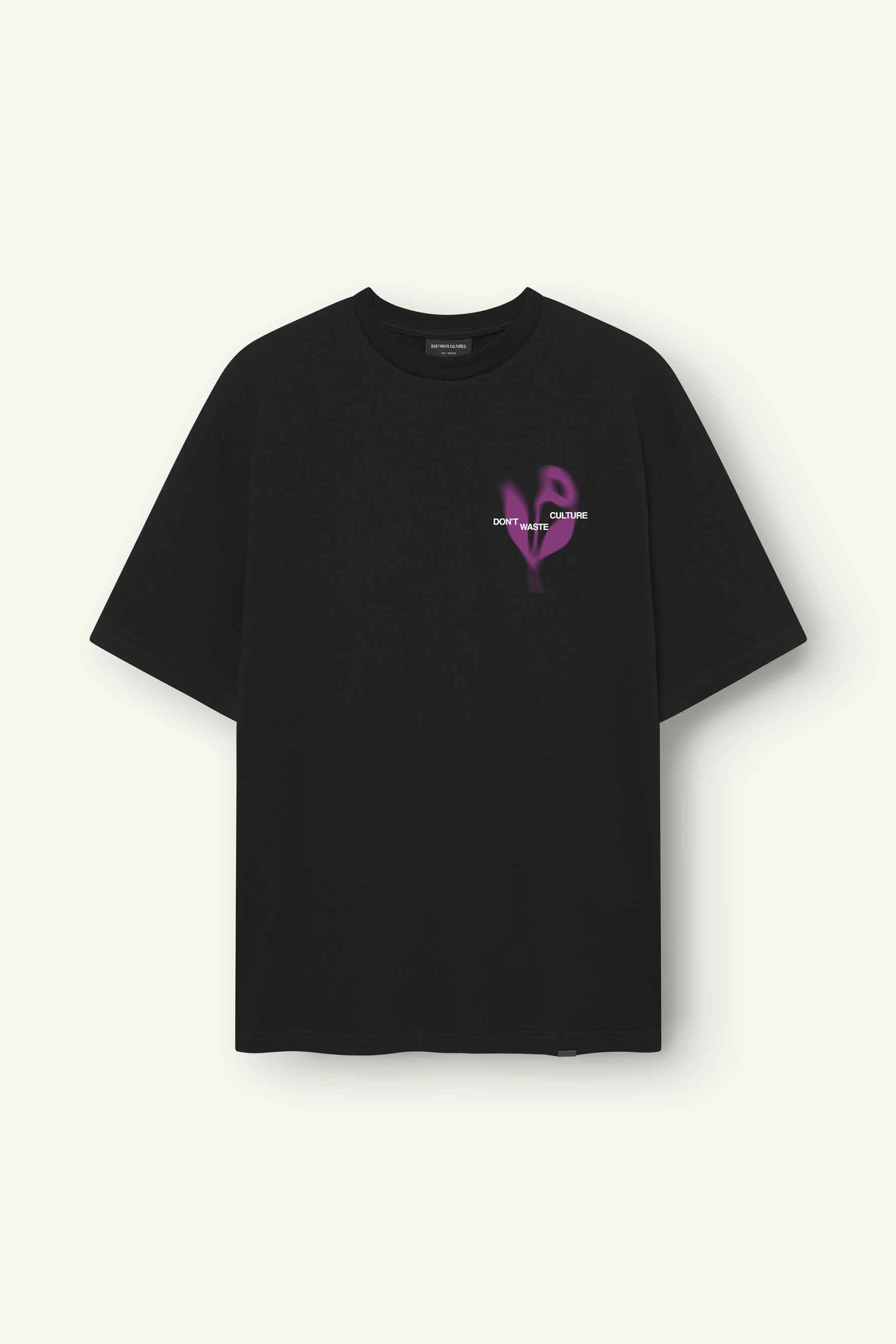 DON’T WASTE CULTURE FITZ T-SHIRT | BLACK