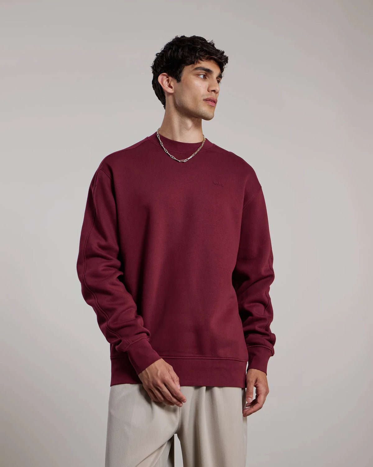 AEDEN MILON SWEATER | BORDEAUX