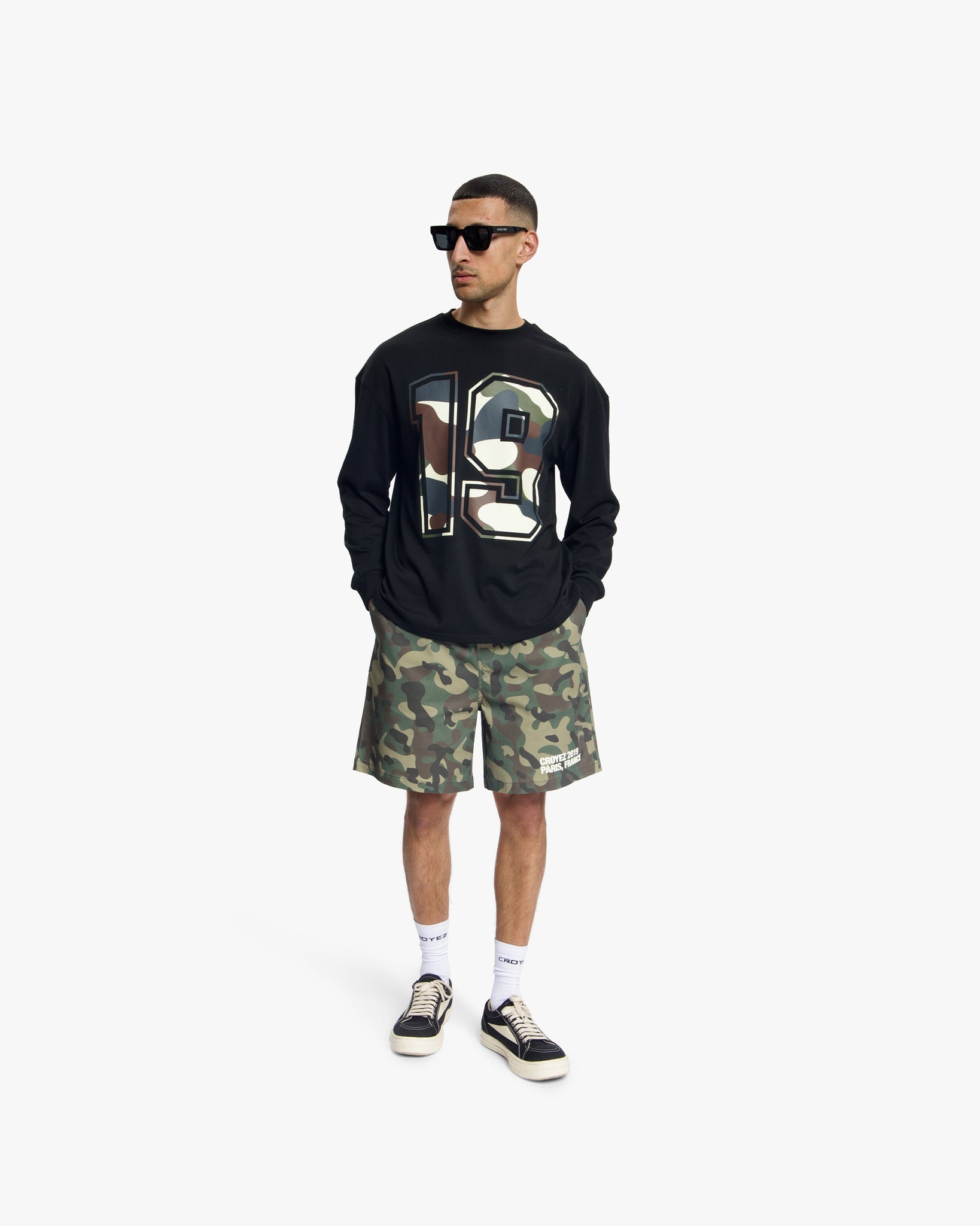 Croyez Camo Longsleeve | Black