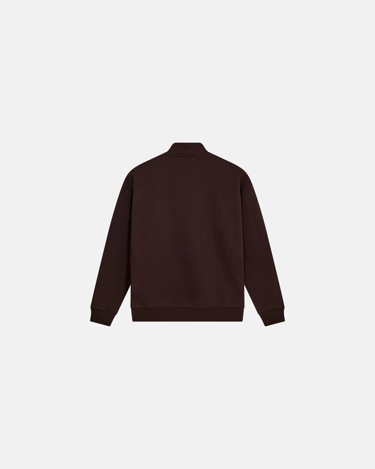 RESTERÖDS ZACK HALF ZIP SWEATER | BROWN