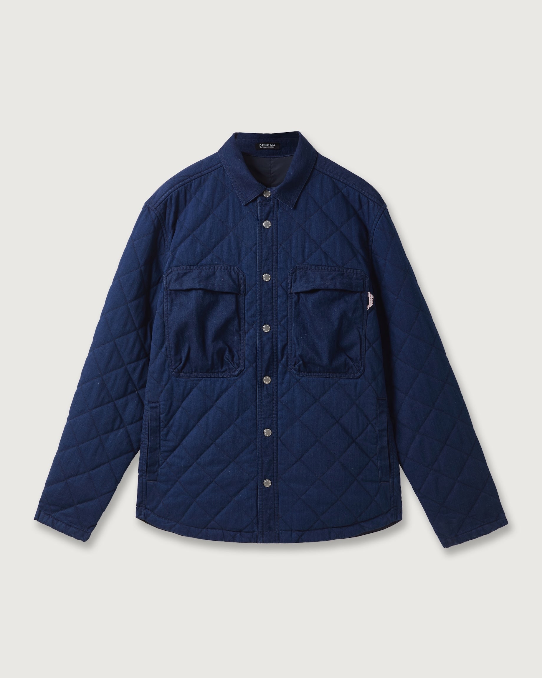 DENHAM SAMUEL SHIRT JACKET Blue