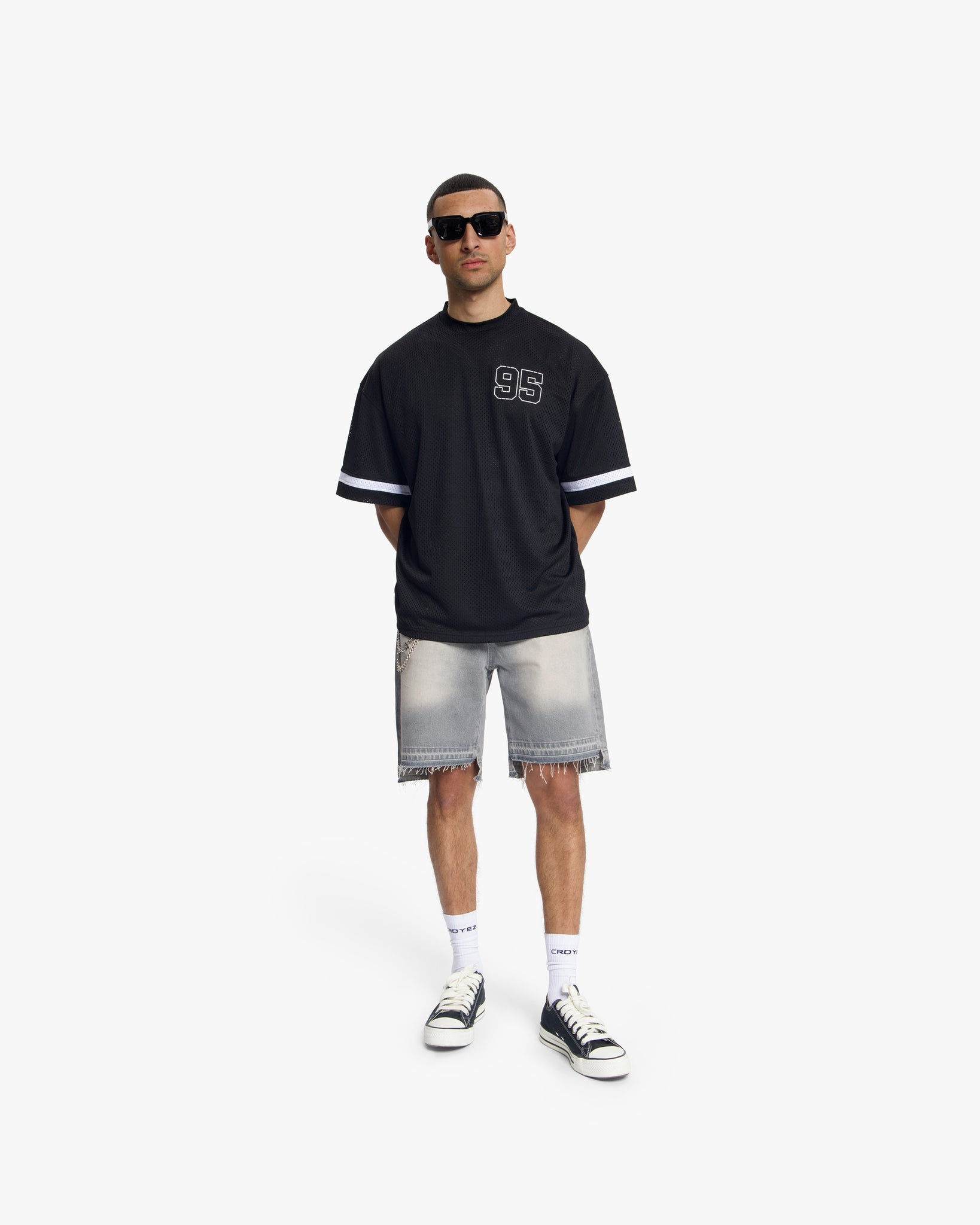 CROYEZ M MESH JERSEY Black