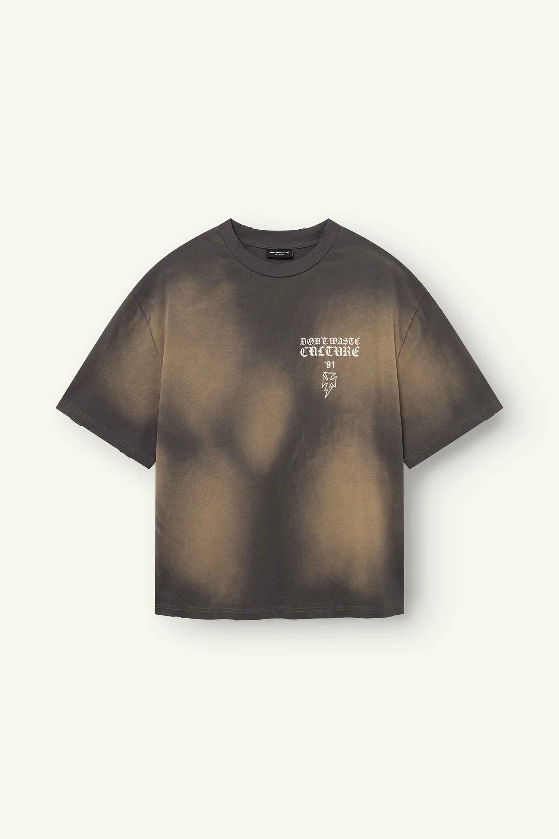 DON’T WASTE CULTURE THUNDER T-SHIRT | FADED GREY