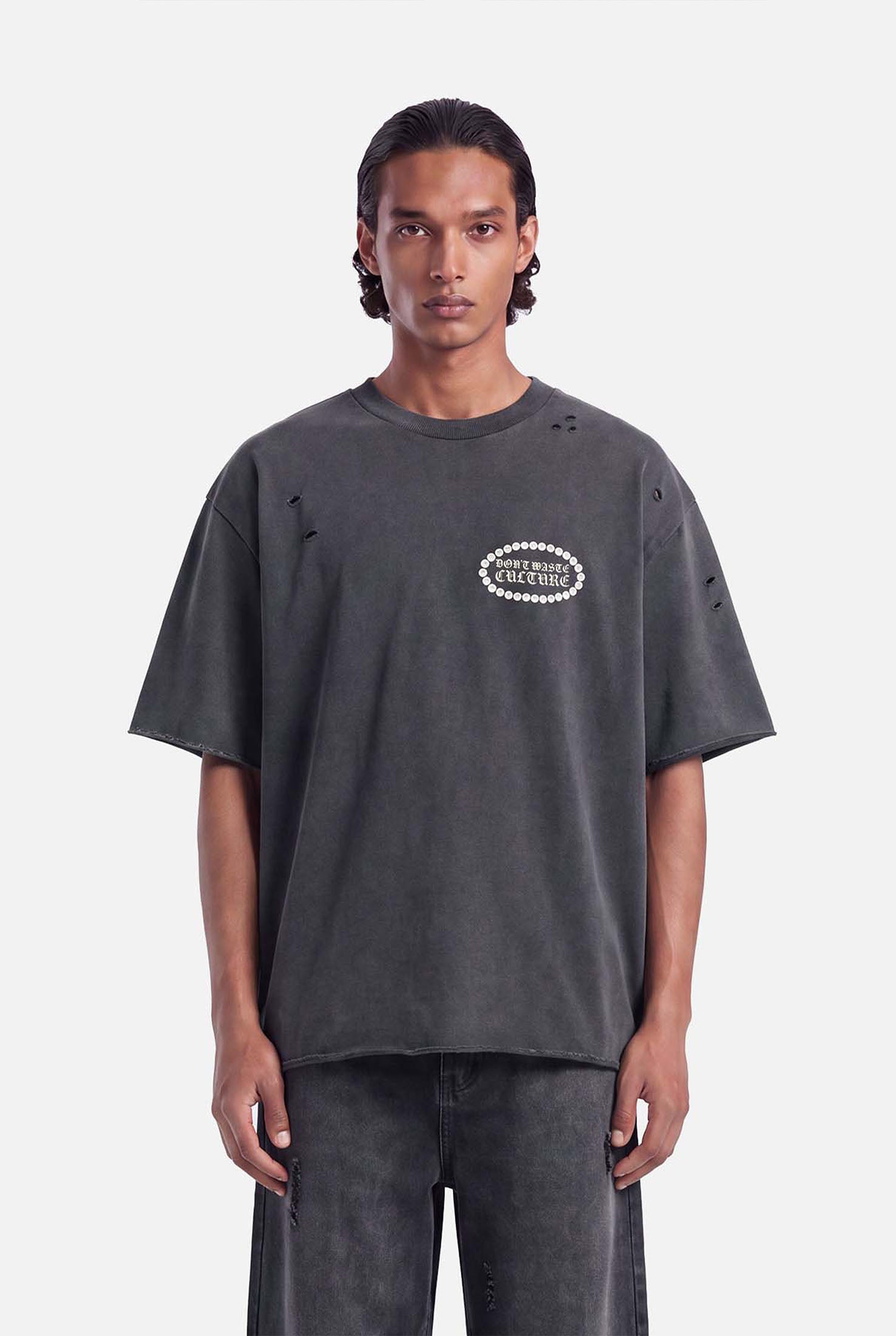 DON’T WASTE CULTURE ALUNE T-SHIRT | BLACK