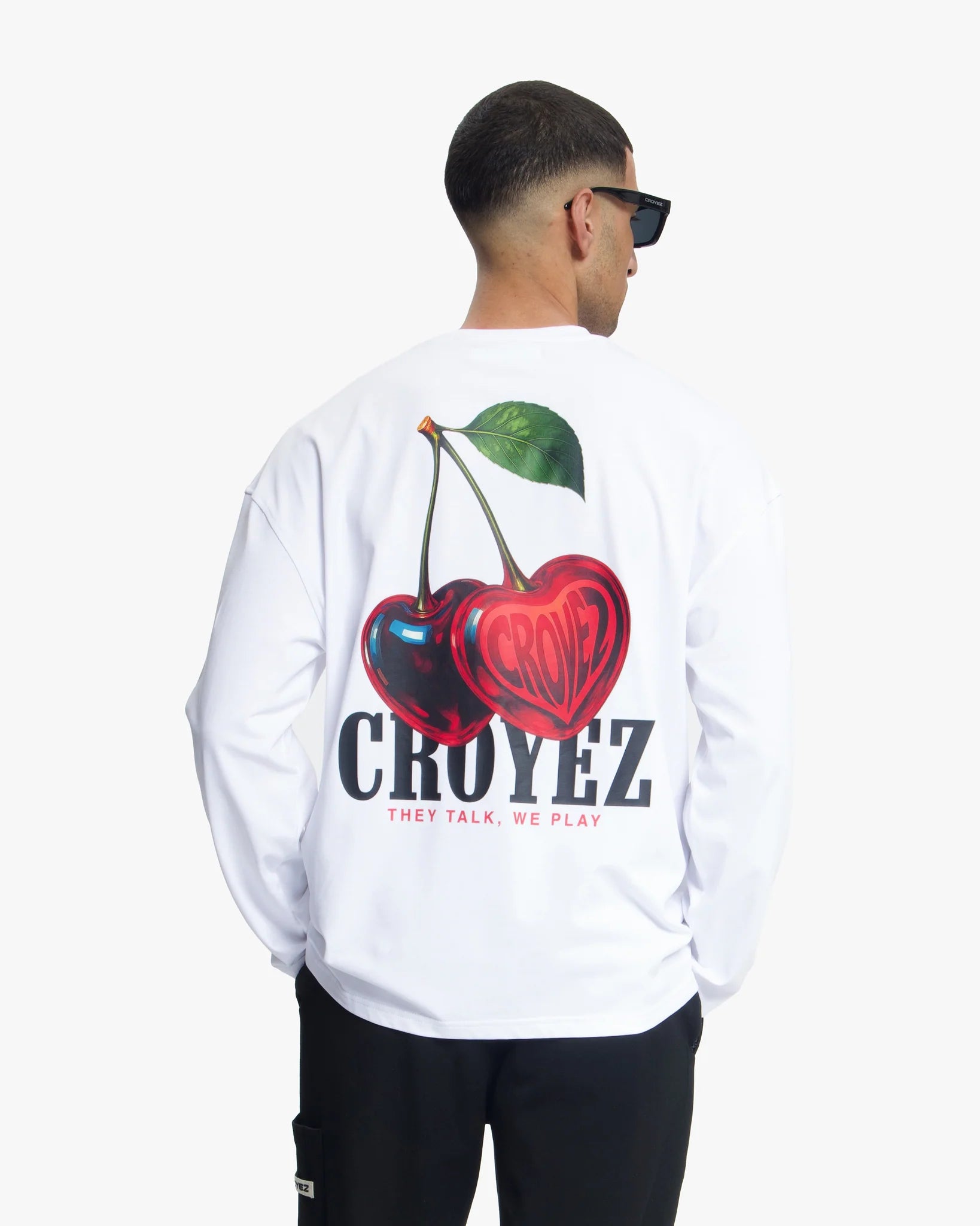 Croyez Cerise D'Amour Longsleeve | White
