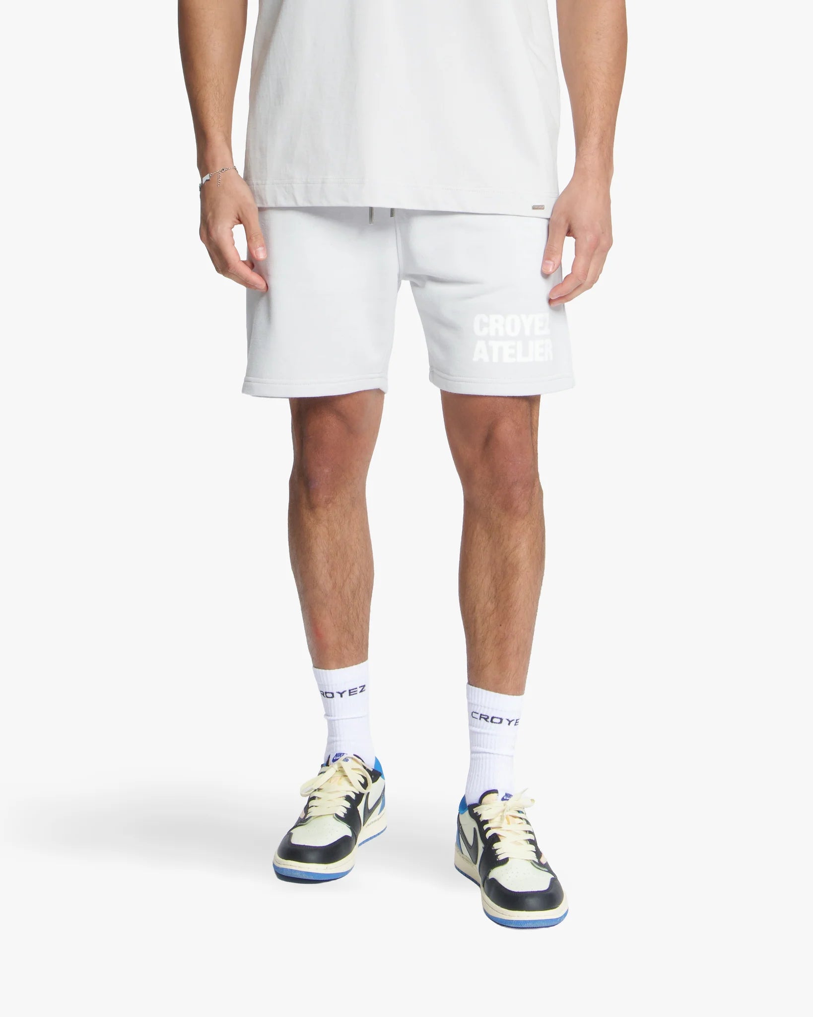 Croyez Heavyweight Atelier Shorts | Light Grey