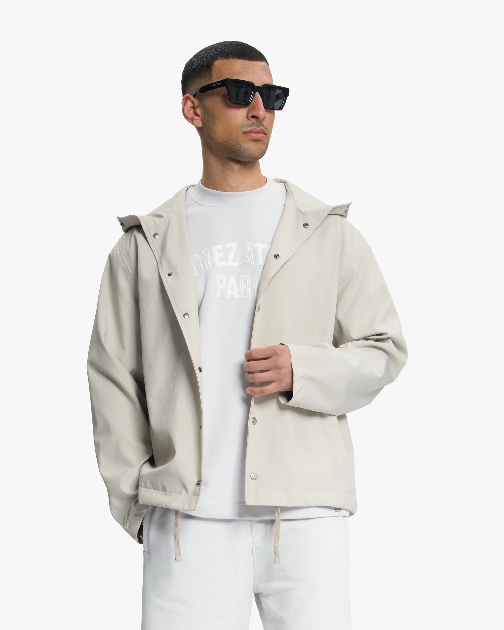 CROYEZ Croyez Atelier Windbreaker | Light Grey