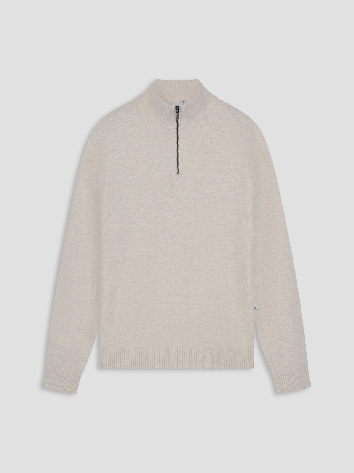LAW OF THE SEA LAMAR KNITTED HALF ZIP Coconut Milk