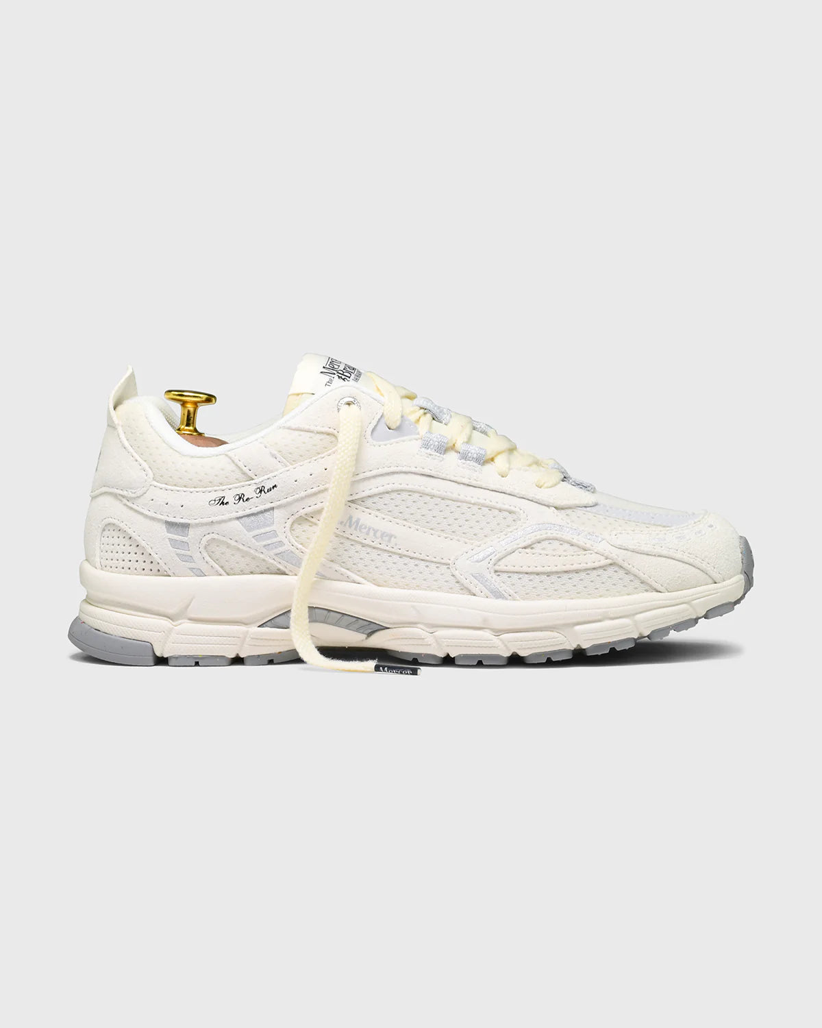 MERCER The Re-Run Vintage Suede Off White