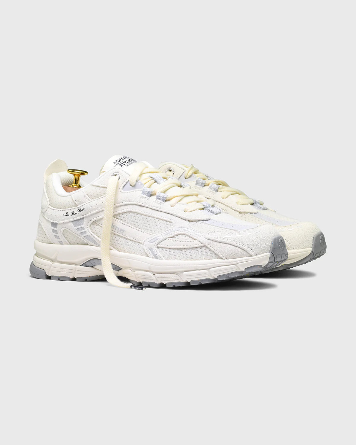 MERCER The Re-Run Vintage Suede Off White