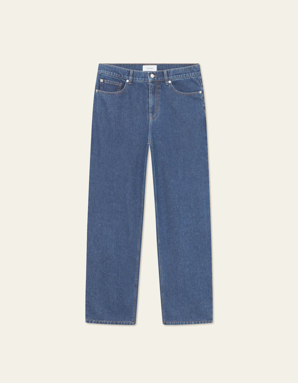 LES DEUX Roi Washed Denim Jeans