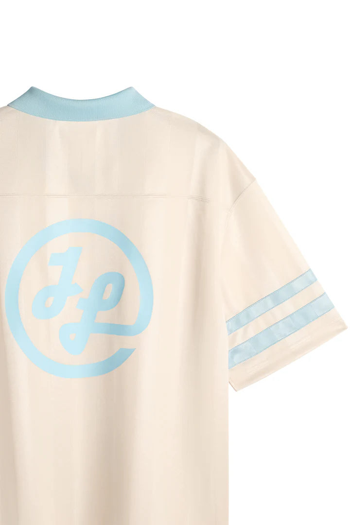 J.LINDEBERG Rusty Printed Polo Moonbeam
