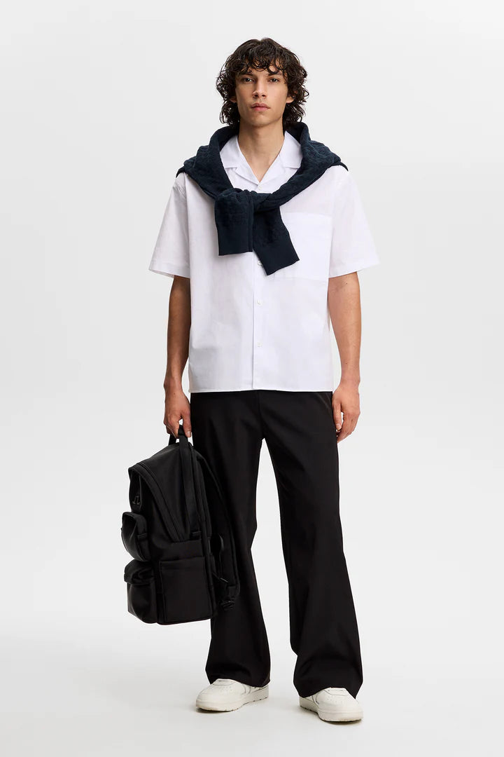 J.LINDEBERG Ellis Cotton Resort Shirt White
