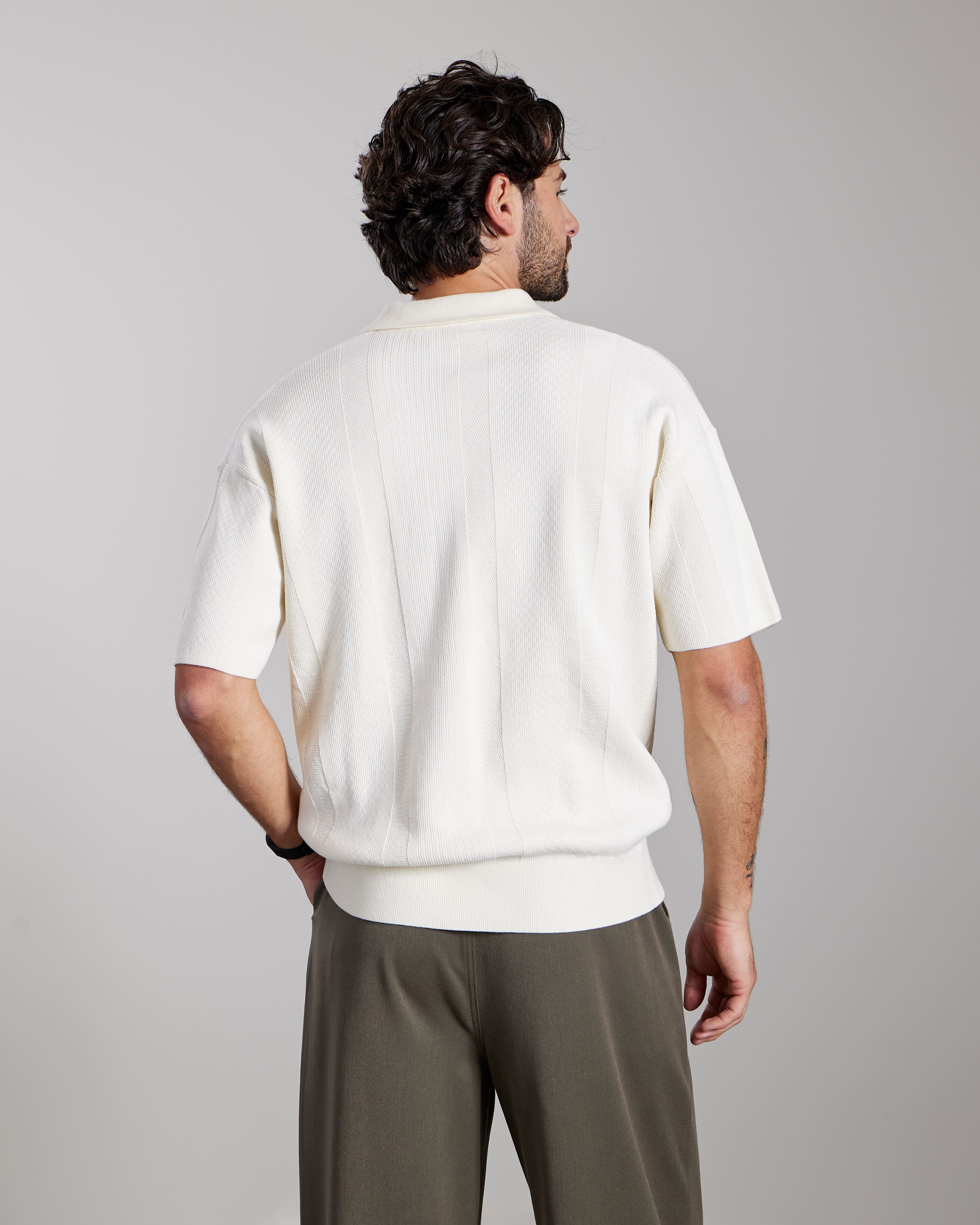 AEDEN RICO POLO Off White