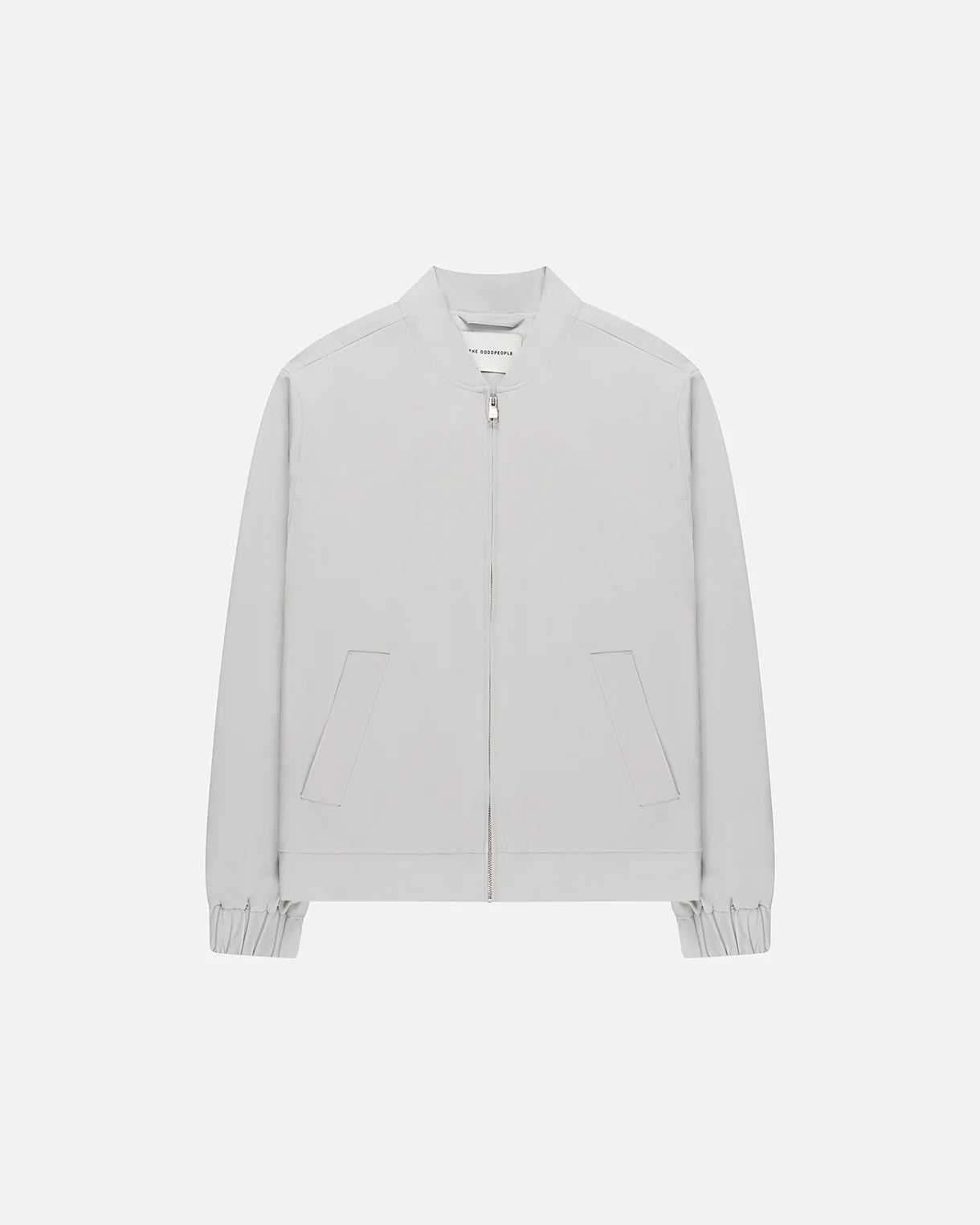 GOOD PEOPLE Jako Zipper Jacket Light Grey