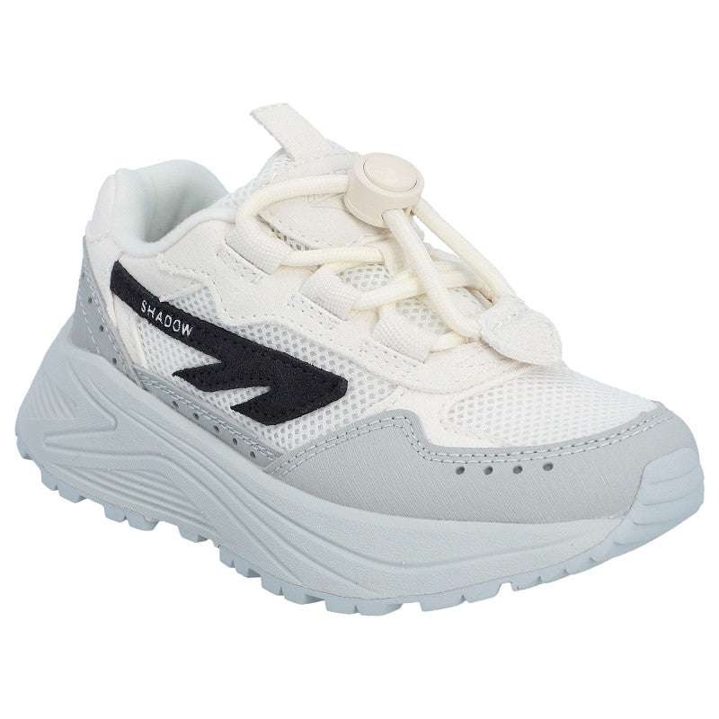 HI-TEC HTS KIDS SHADOW LACE - Gardenia / Black Beauty / Thunder Storm