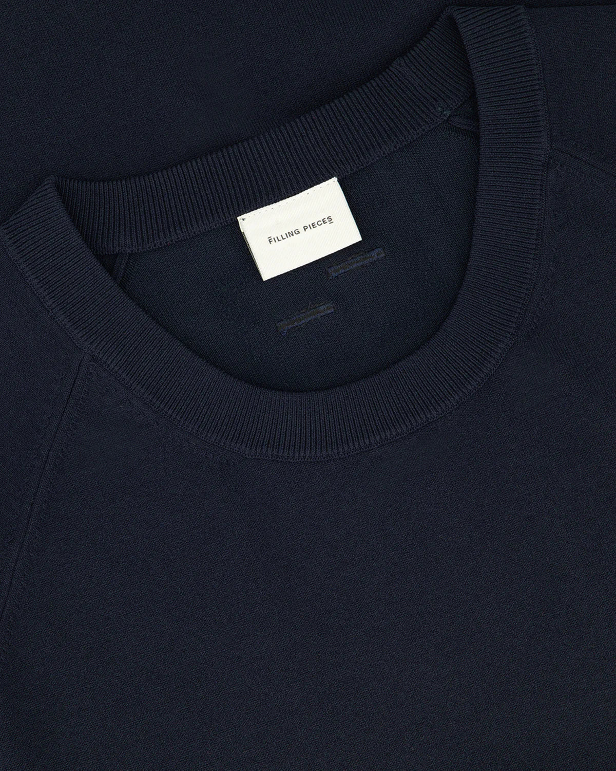 FILLING PIECES KNIT T-SHIRT RAGLAN Navy