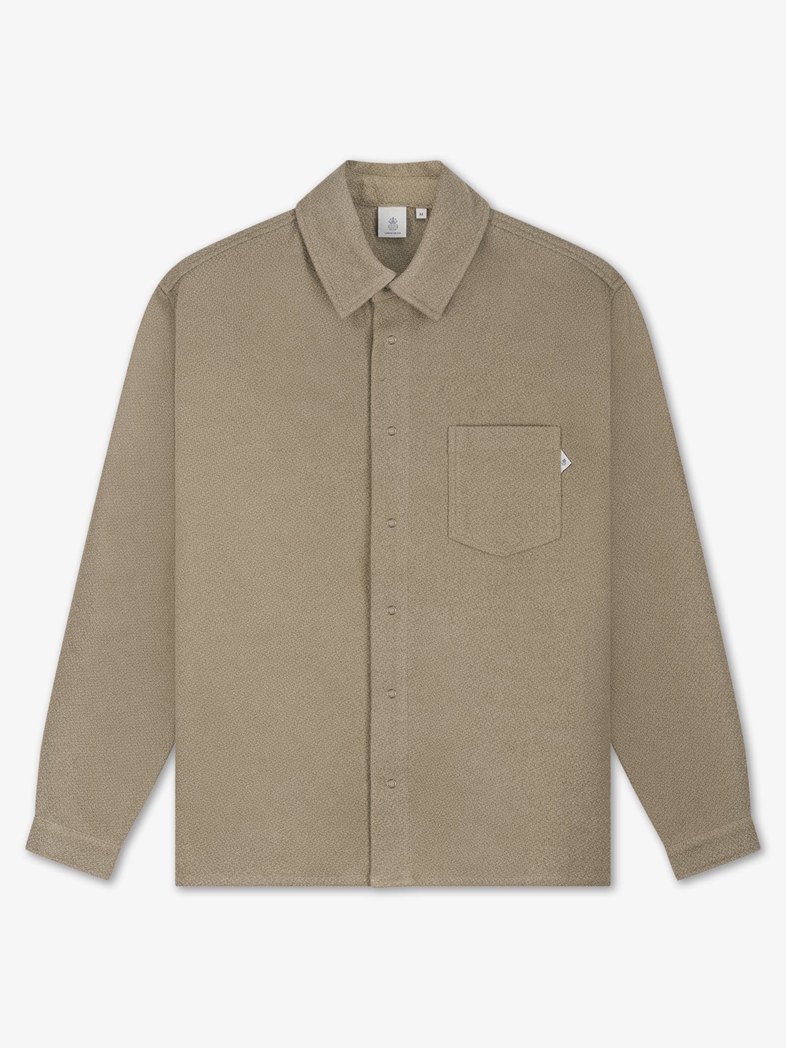 LAW OF THE SEA JUPITER STRUCTURED SHIRT Taupe