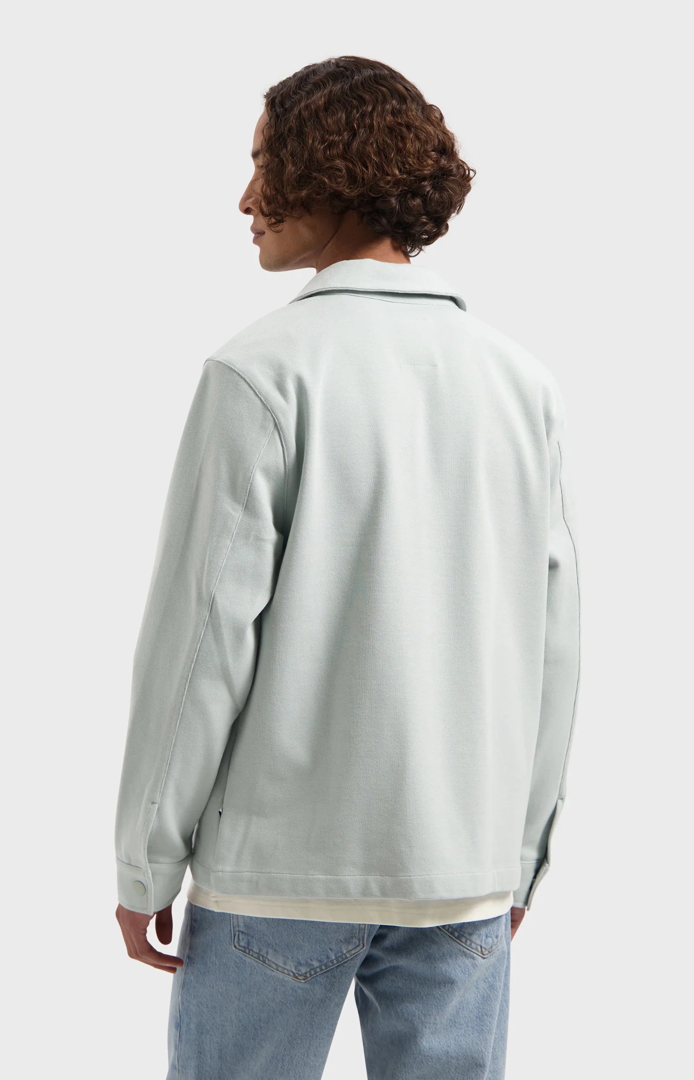 LAW OF THE SEA SOLAIRE STRUCTURED JERSEY JACKET Mint