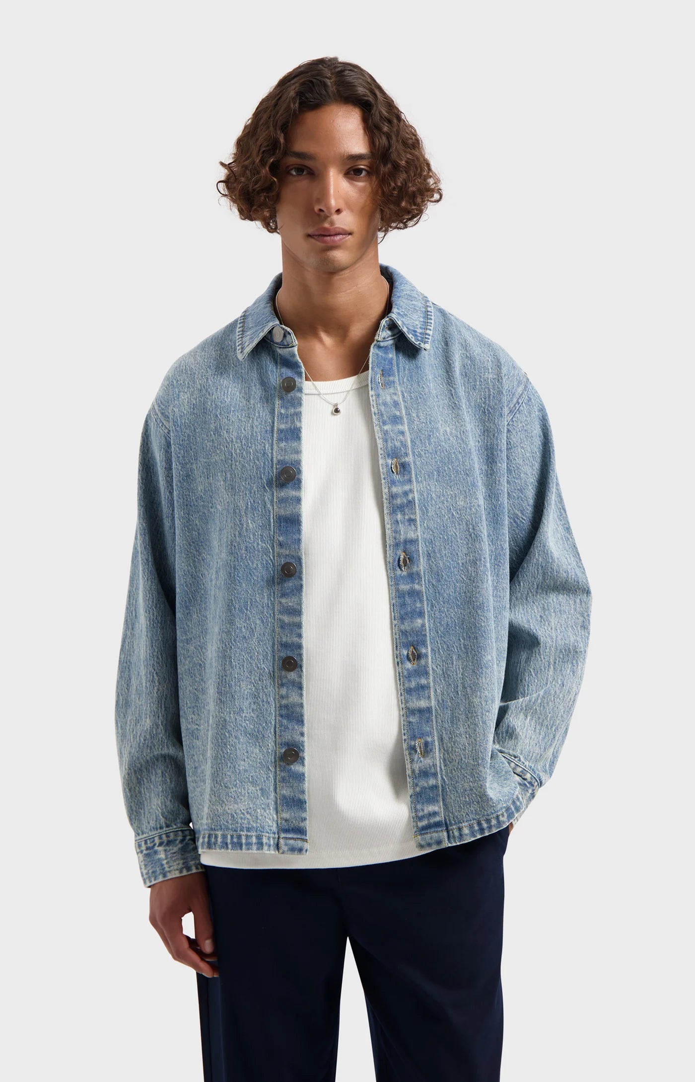 LAW OF THE SEA CLYVE DENIM SHIRT Denim