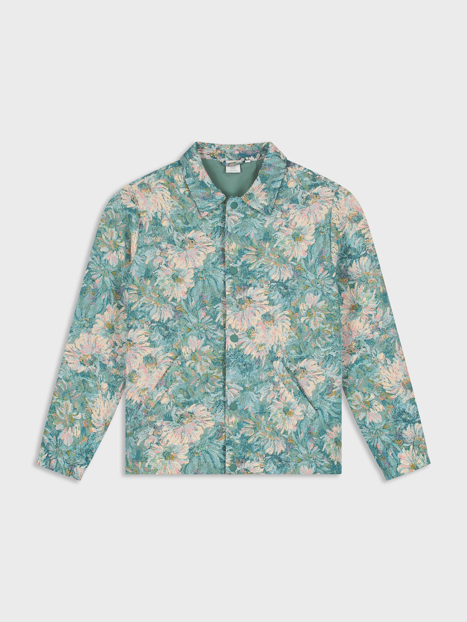 LAW OF THE SEA FERREN JACQUARD SHIRTJACKET Denim Blue