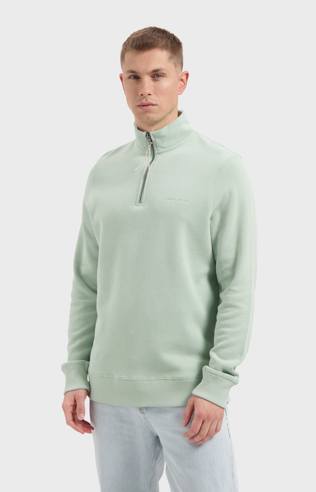 LAW OF THE SEA MIND HALFZIP SWEAT Jadeite