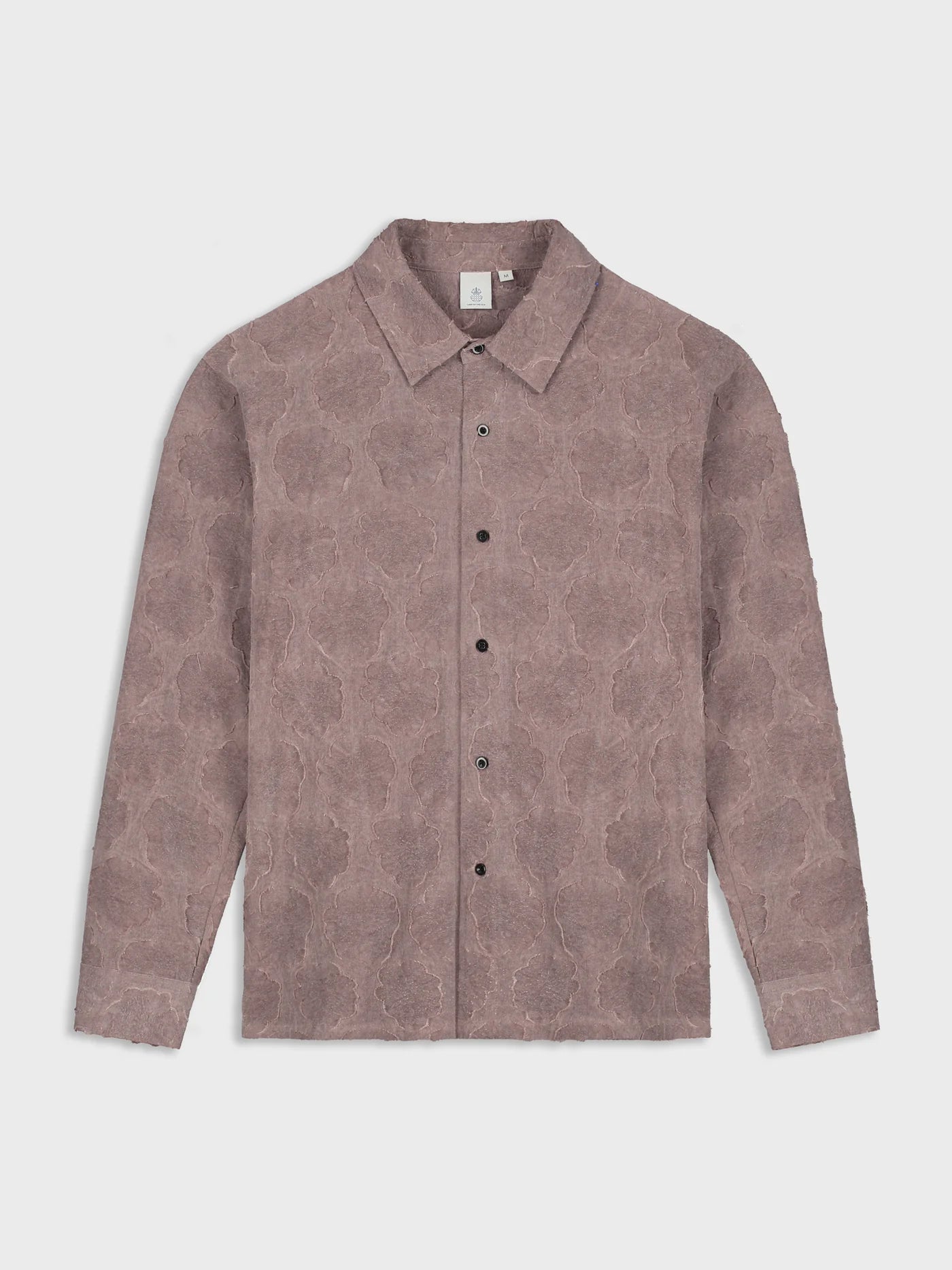 LAW OF THE SEA SALINE GARMENT DYED JACQUARD SHIRT Nocturne