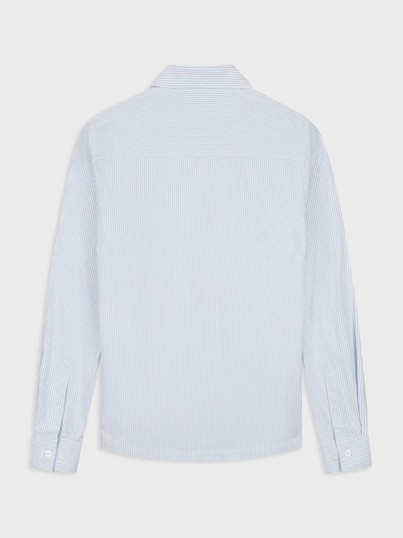 LAW OF THE SEA ARTISAN OXFORD STRIPE SHIRT Light Blue