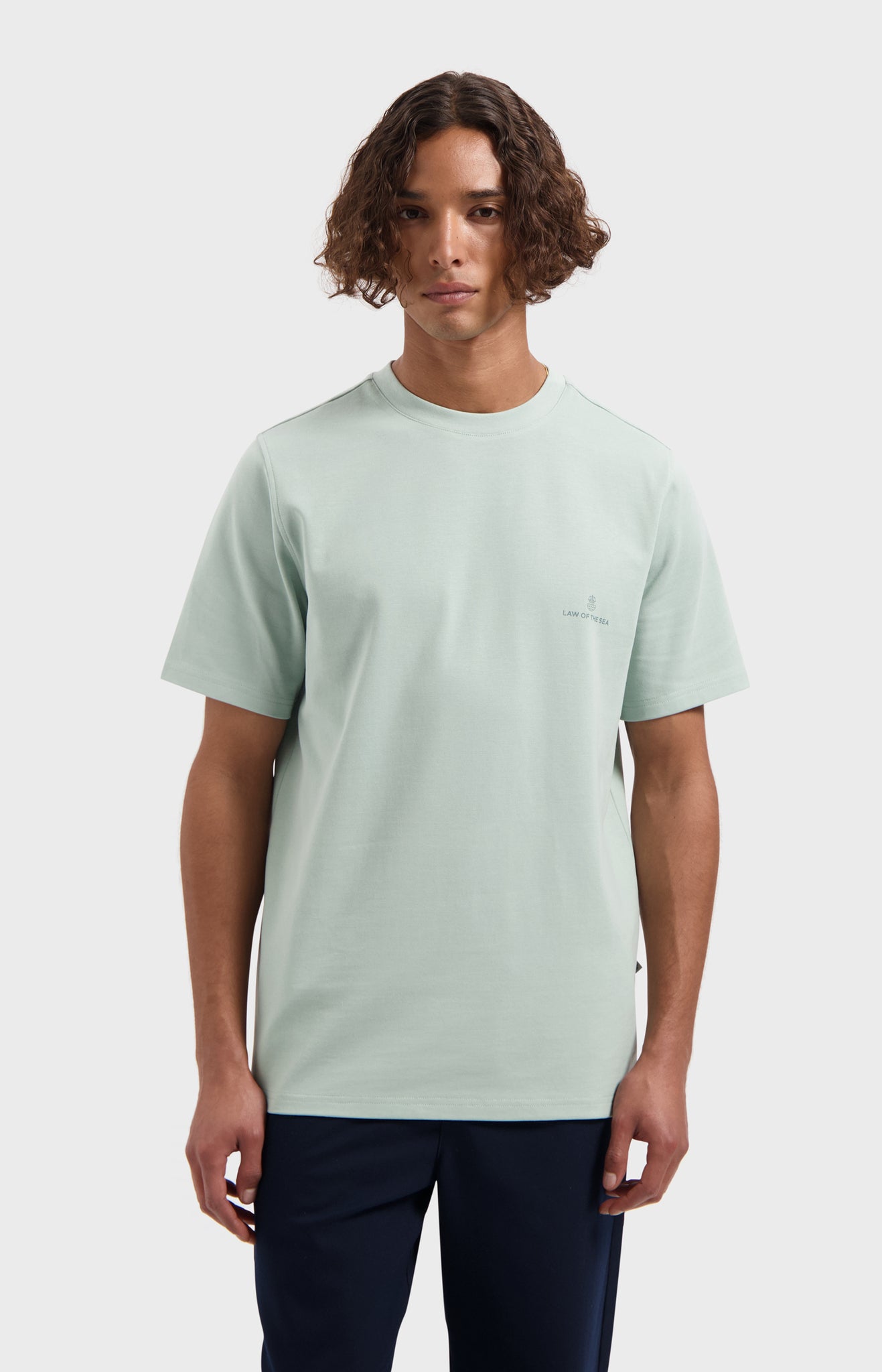 LAW OF THE SEA LAW T-SHIRT LOGO T-SHIRT Jadeite